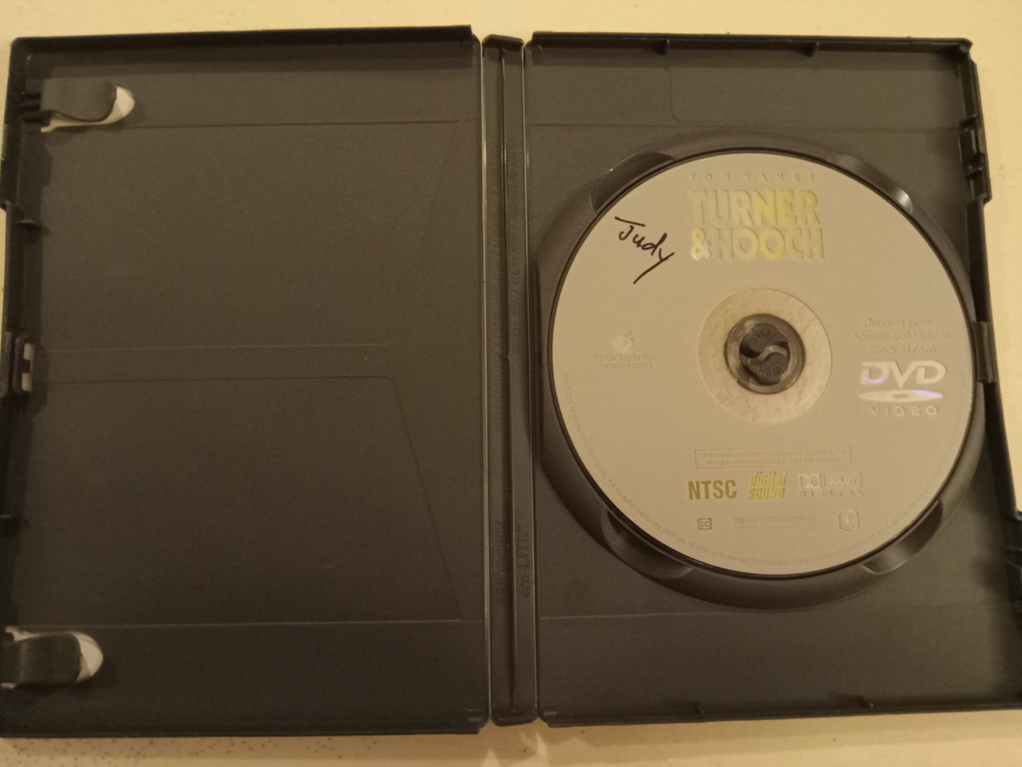 Turner And Hooch, DVD Movie, Tom Hanks Widescreen, Rated PG, USED