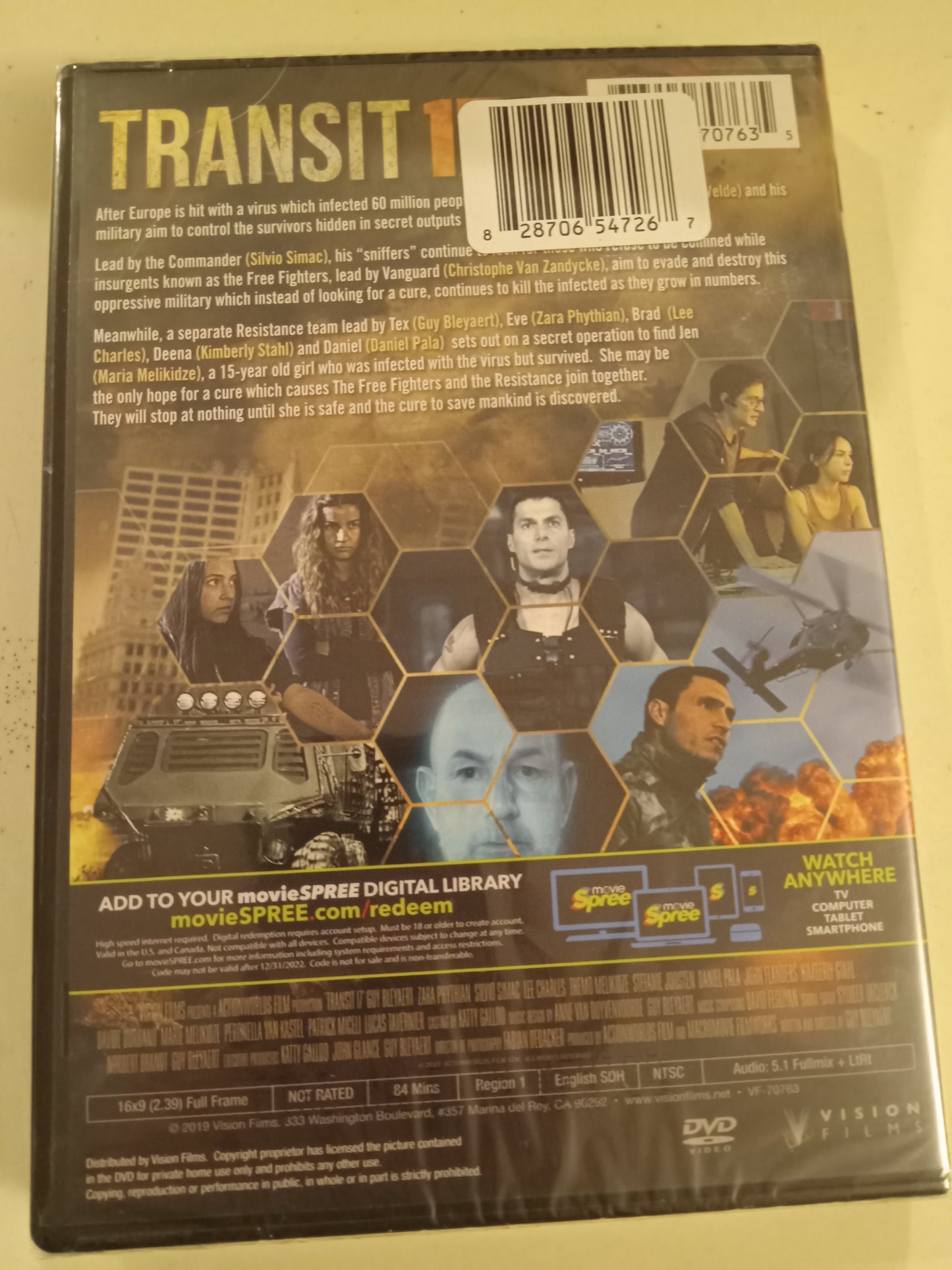 Transit 17, DVD Movie, Widescreen, Not Rated, NEW