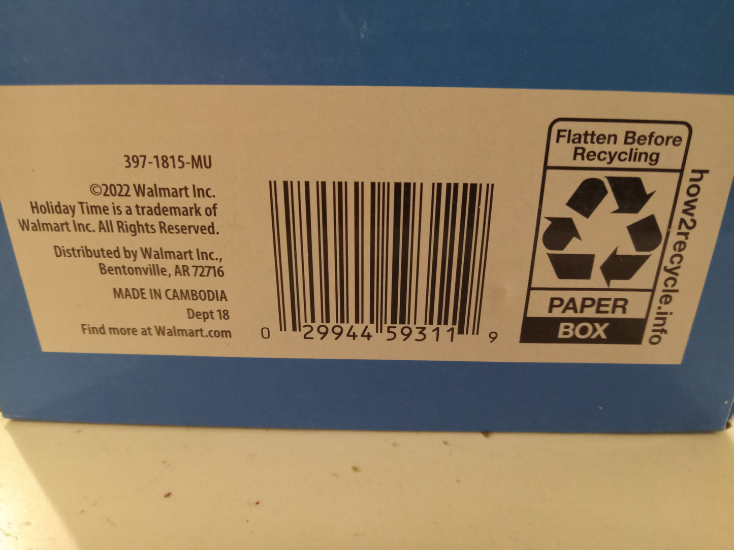 Christmas Lights, 100 LED Mini Lights, Multi-Color, Random Twinkle, Green Wire, Holiday Time, NEW