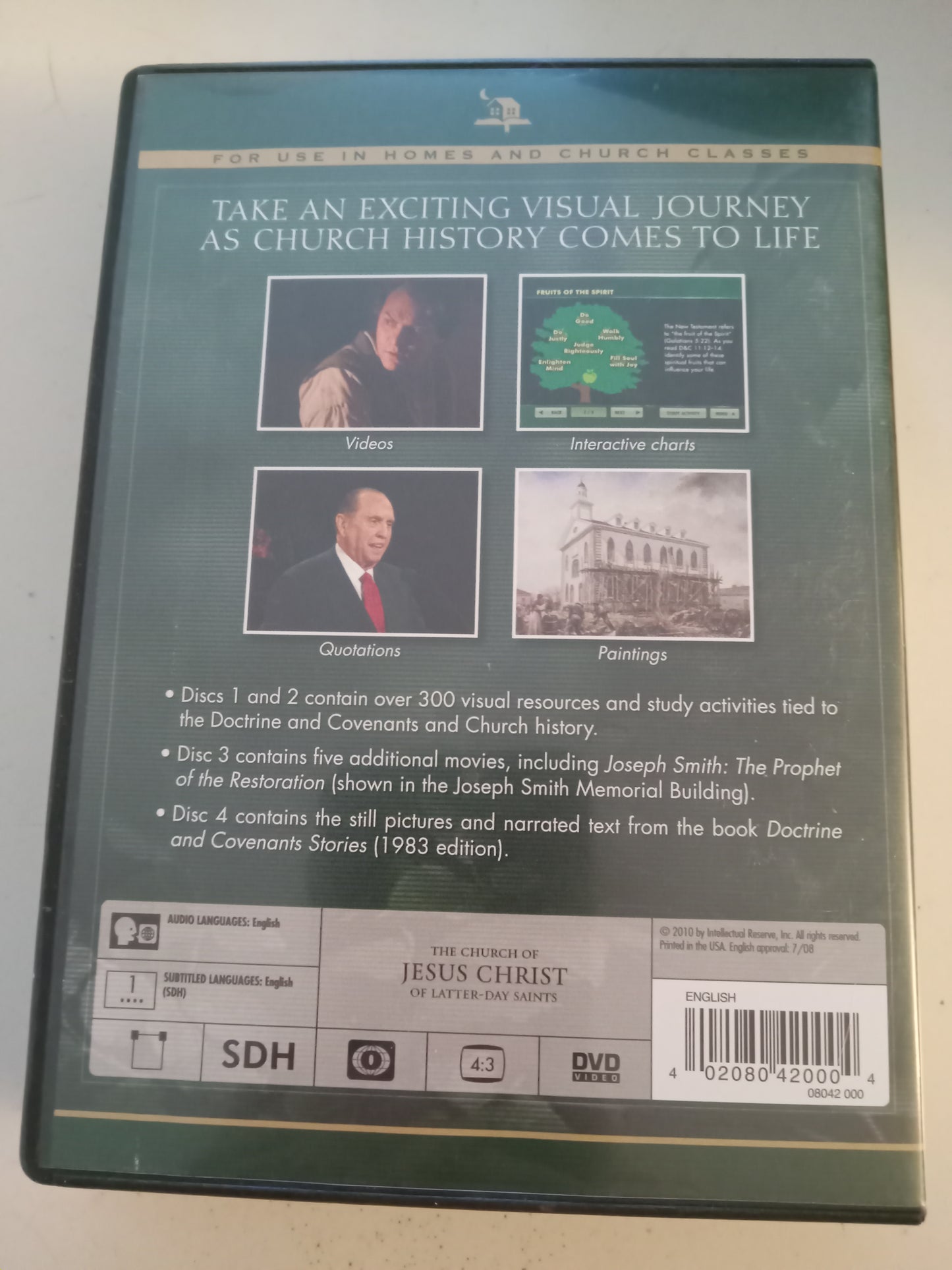 Doctrine And Covenants Church History, Visual Resource, LDS Church, Mormons, DVD Movie, Widescreen, Not Rated, NEW/USED