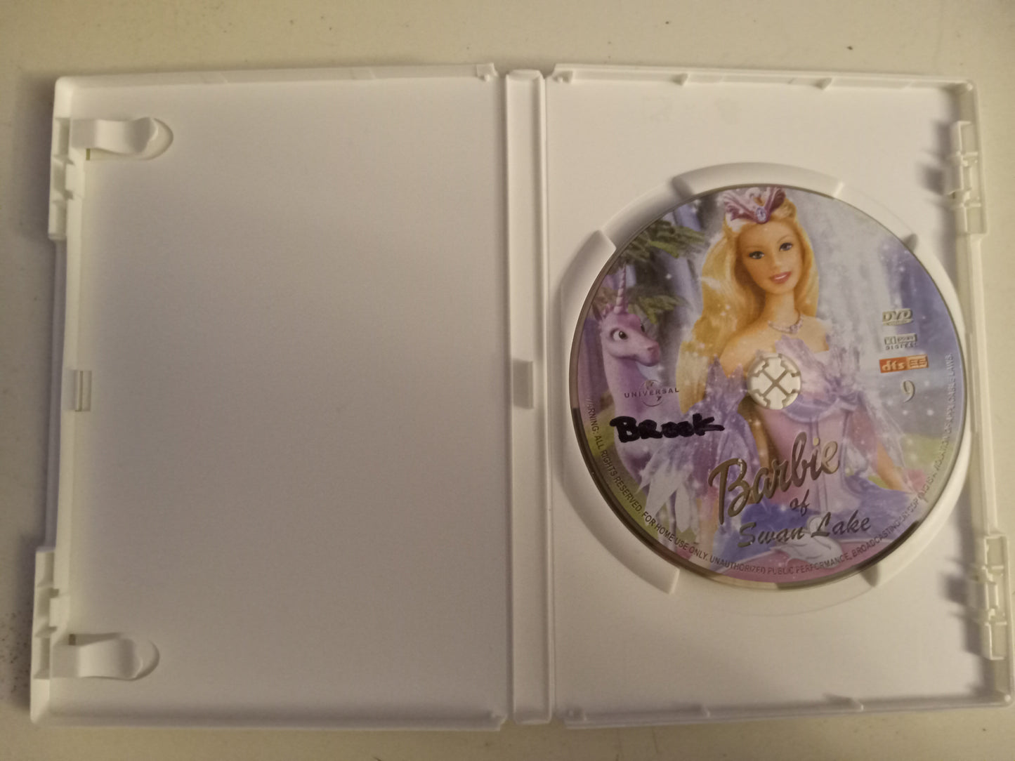 Barbie Of Swan Lake, DVD Movie, Widescreen, Rated G, USED
