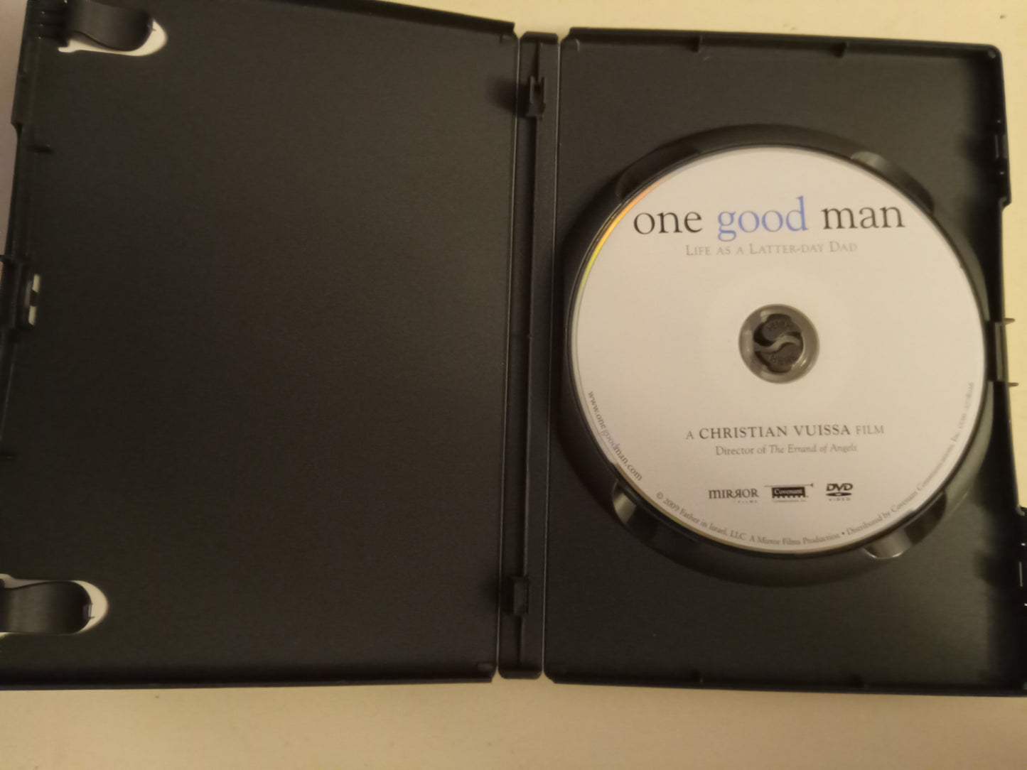 One Good Man, DVD Movie, Tim Threlfall LDS Church, Mormons, Widescreen, Rated PG, USED