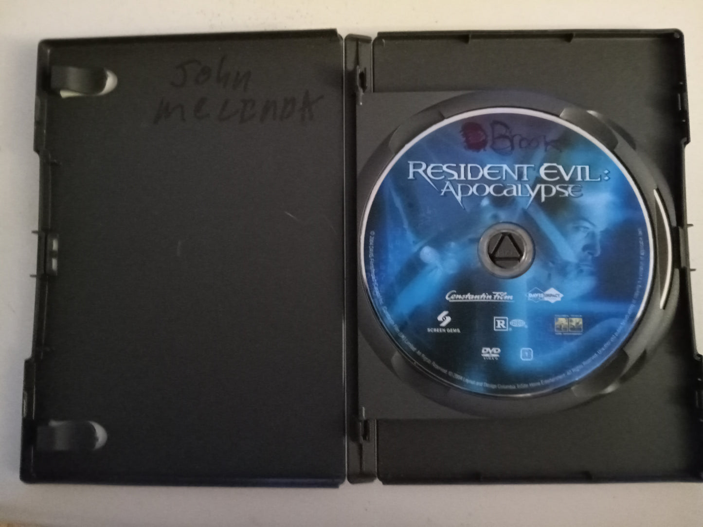 Resident Evil Apocalypse, 2 Discs, DVD Movie, Widescreen, Rated R, USED