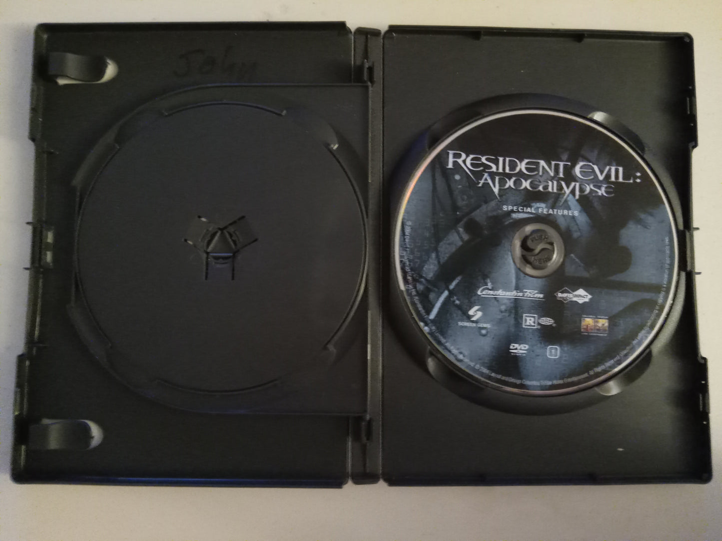 Resident Evil Apocalypse, 2 Discs, DVD Movie, Widescreen, Rated R, USED