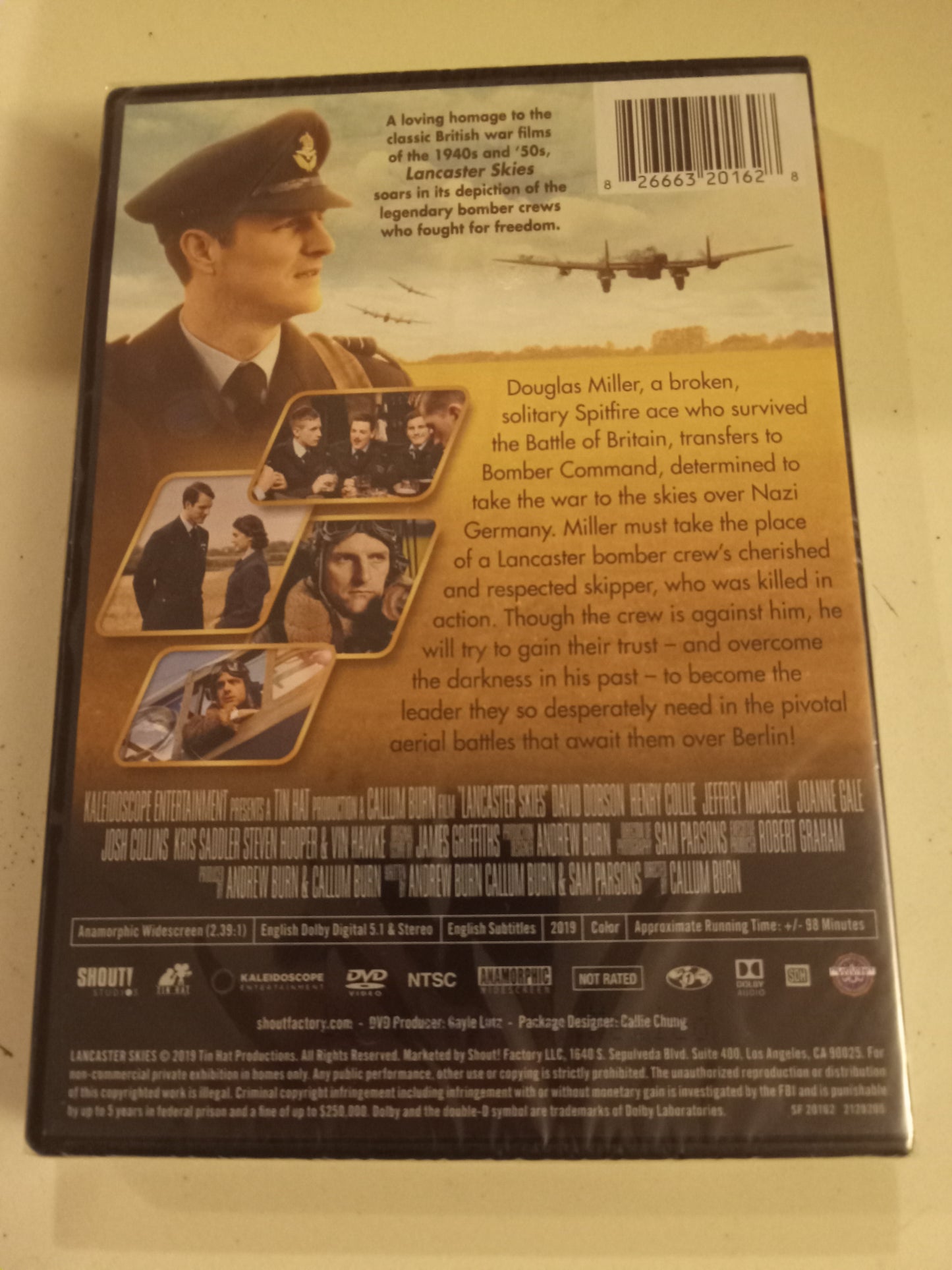 Lancaster Skies, True Story, DVD Movie, Widescreen, Rated, NEW