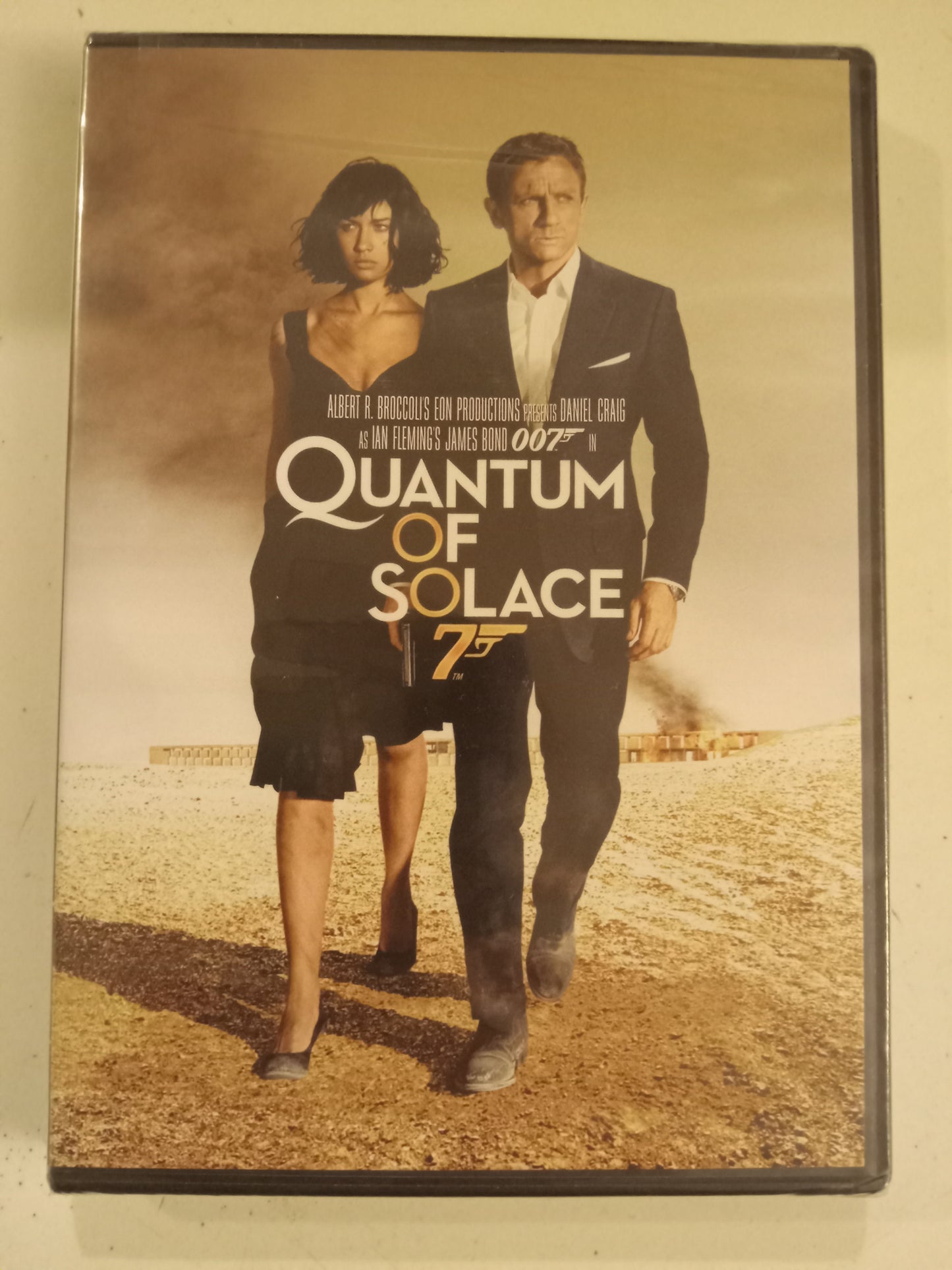 James Bond 007 in Quantum Of Solace, DVD Movie, Daniel Craig Widescreen, Rated PG-13, NEW/USED