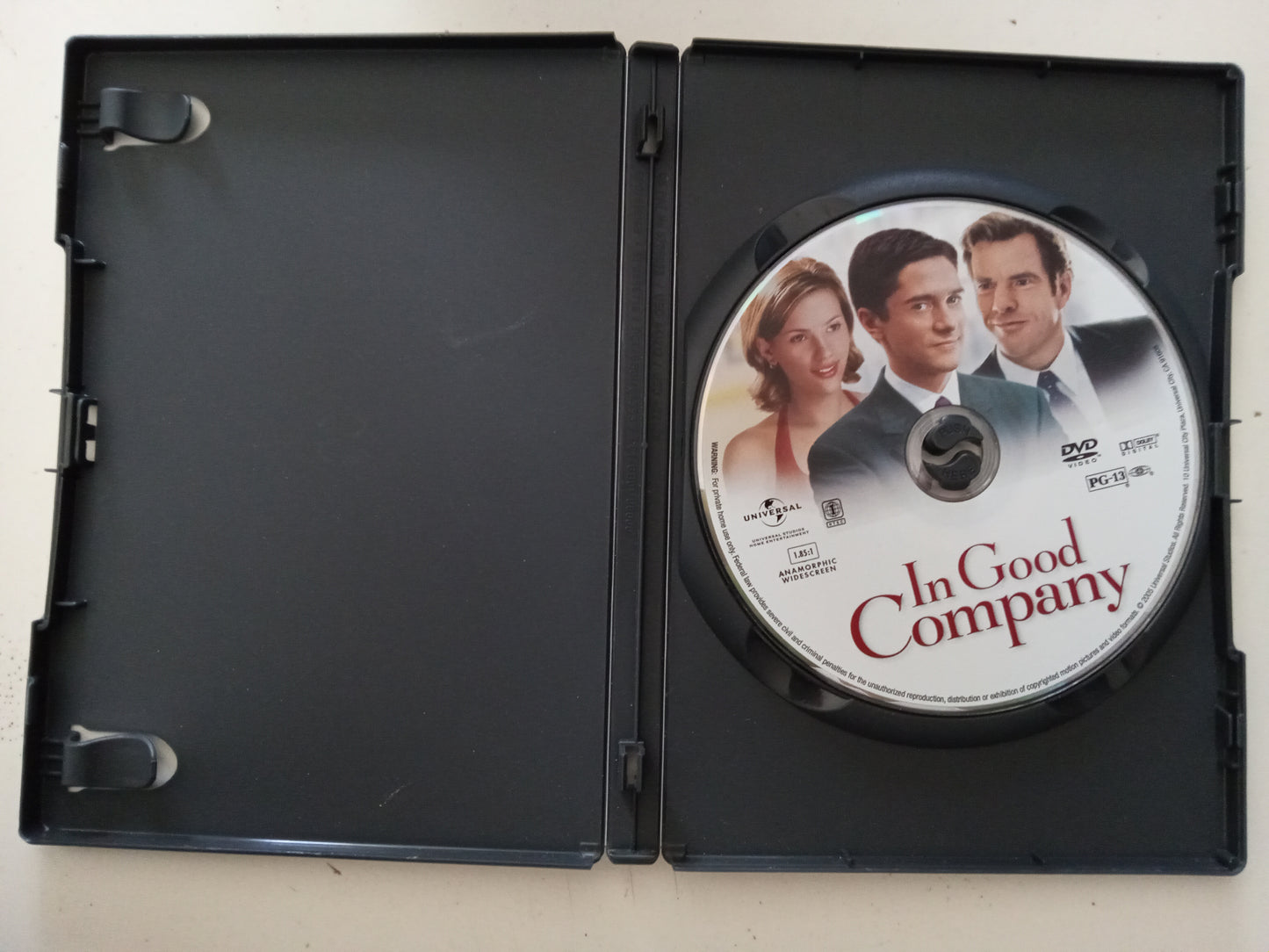 In Good Company, DVD Movie, Dennis Quaid Widescreen, Rated PG-13, USED