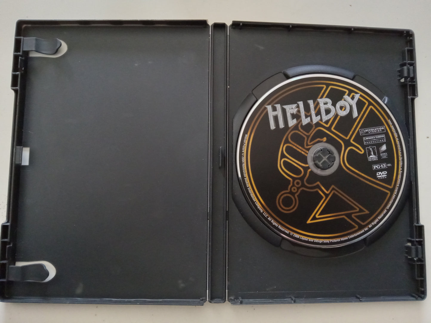 Hell Boy, (1) DVD Movie, Ron Perlman Widescreen, Rated PG-13, USED