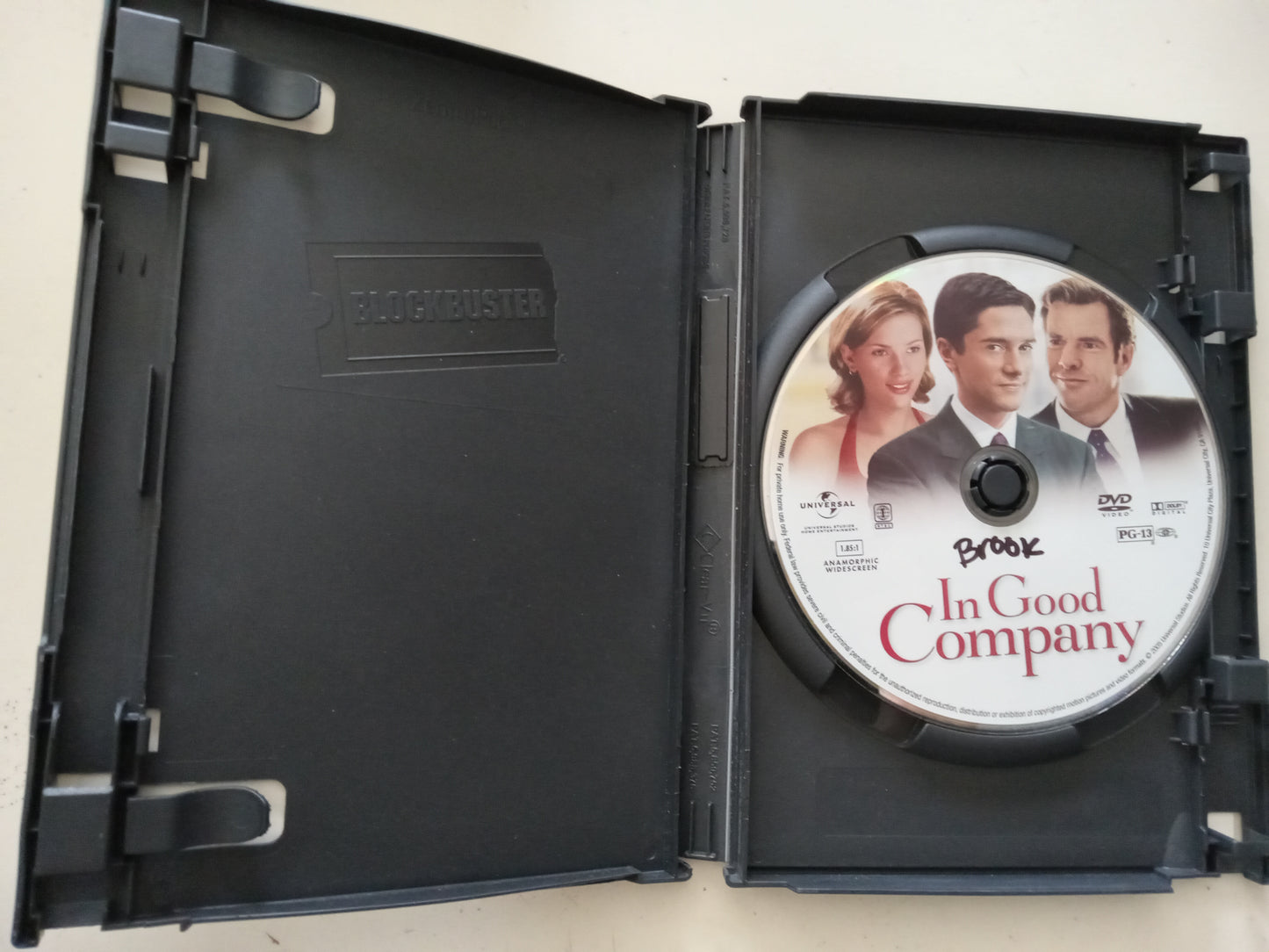 In Good Company, DVD Movie, Dennis Quaid Widescreen, Rated PG-13, USED