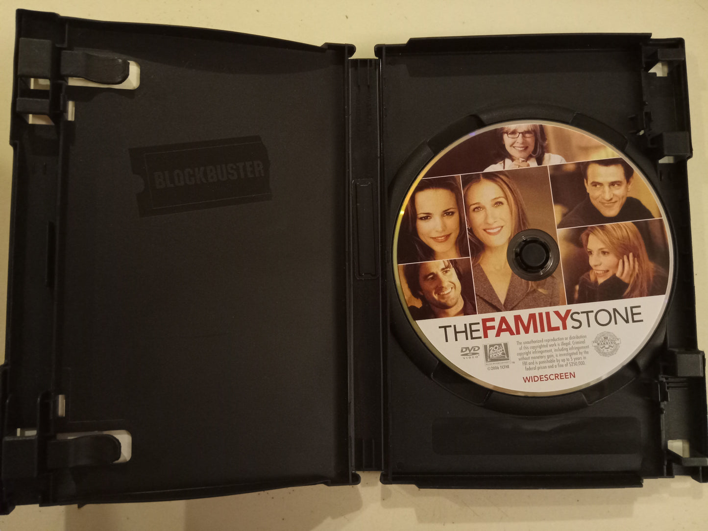 The Family Stone, DVD Movie, Rachel McAdams Widescreen/Fullscreen, Rated PG-13, USED