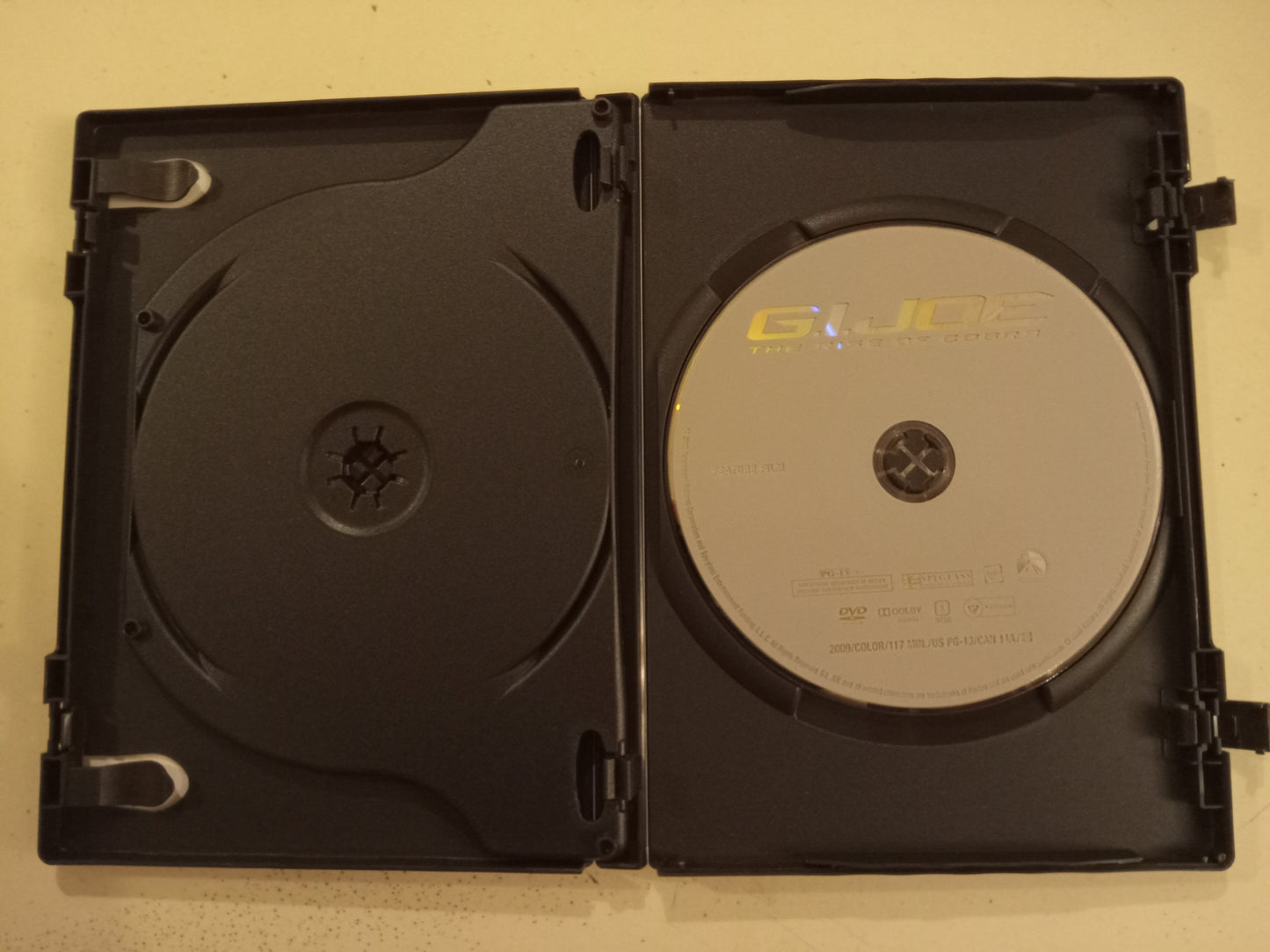 G.I. Joe The Rise Of Cobra, 1/2 Discs Ed. Widescreen, Rated PG-13, USED