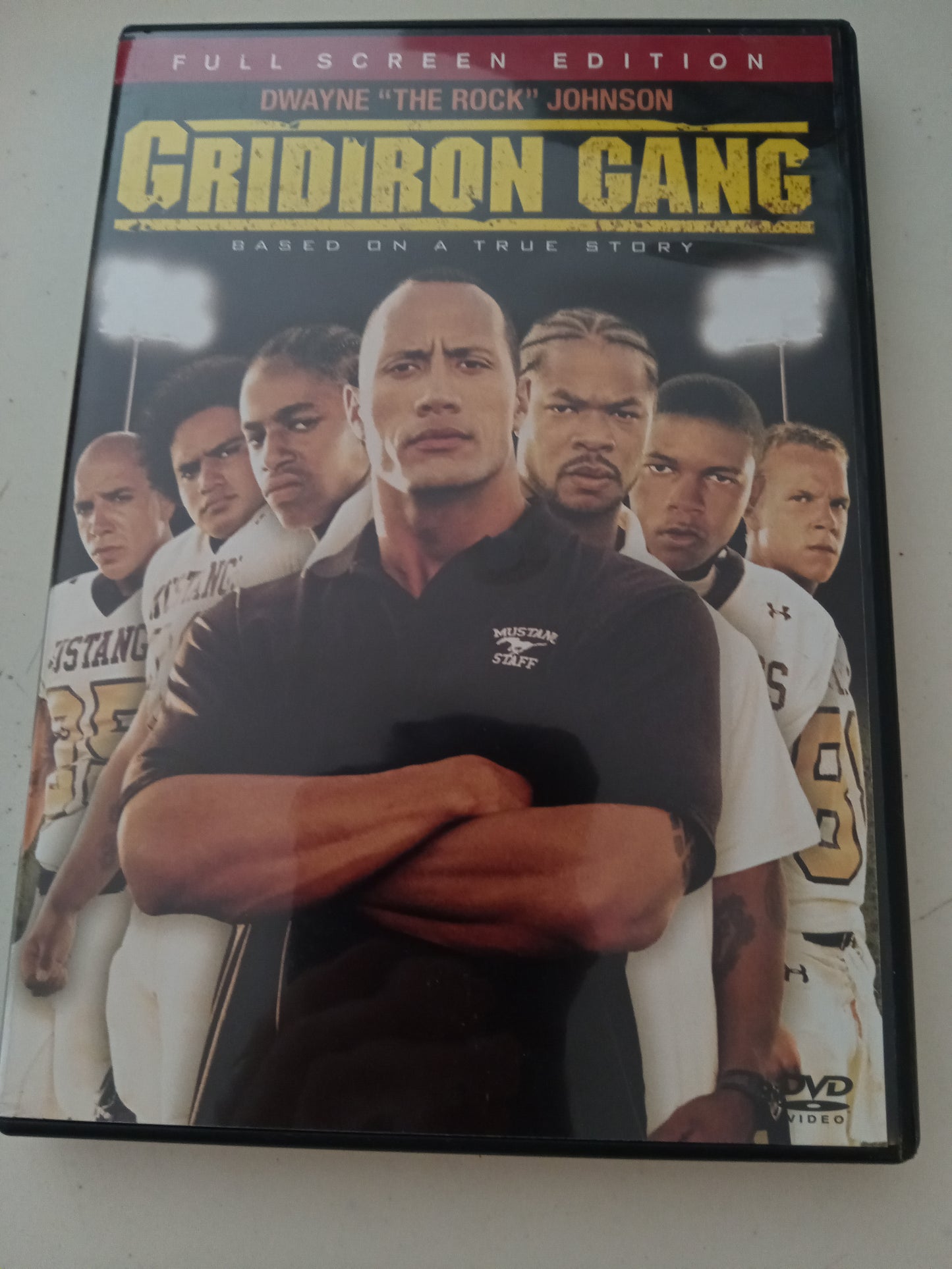 Gridiron Gang, DVD Movie, Dwayne Johnson Fullscreen, Rated PG-13, USED