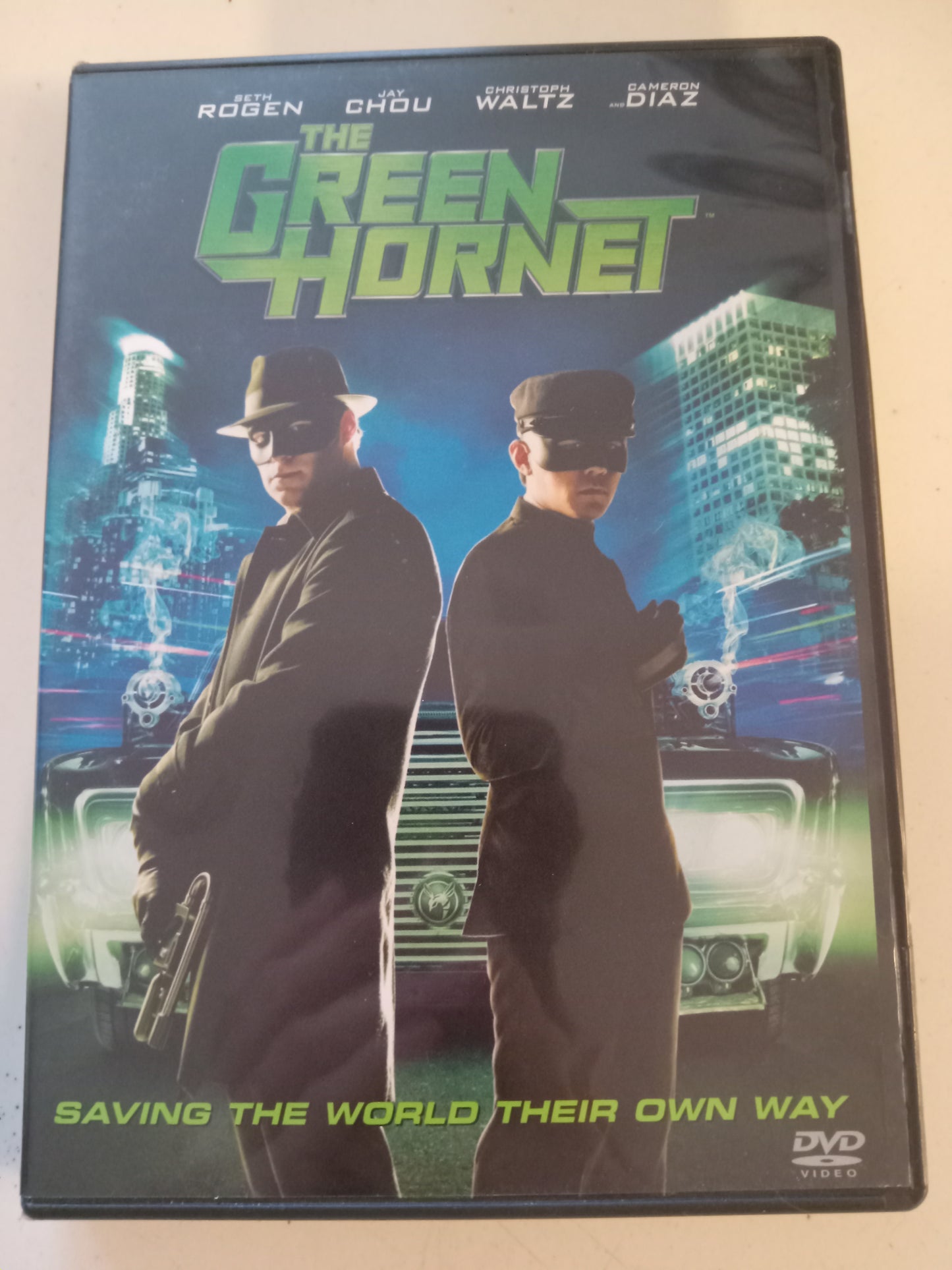 The Green Hornet, DVD Movie, Seth Rogen Widescreen, Rated PG-13, USED
