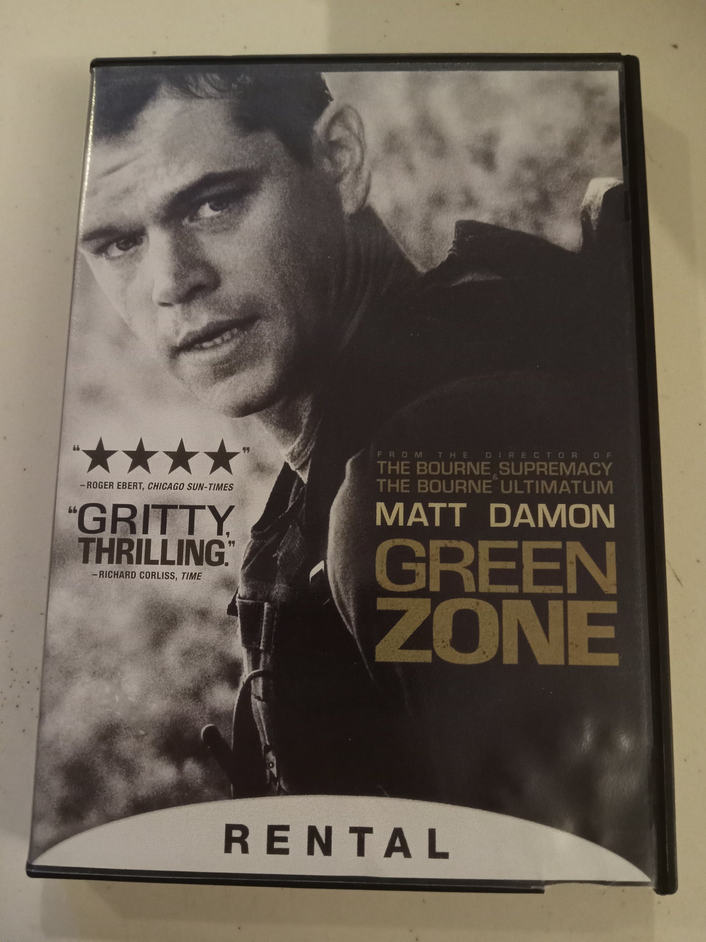 Green Zone, DVD Movie, Matt Damon Widescreen, Rated R, USED