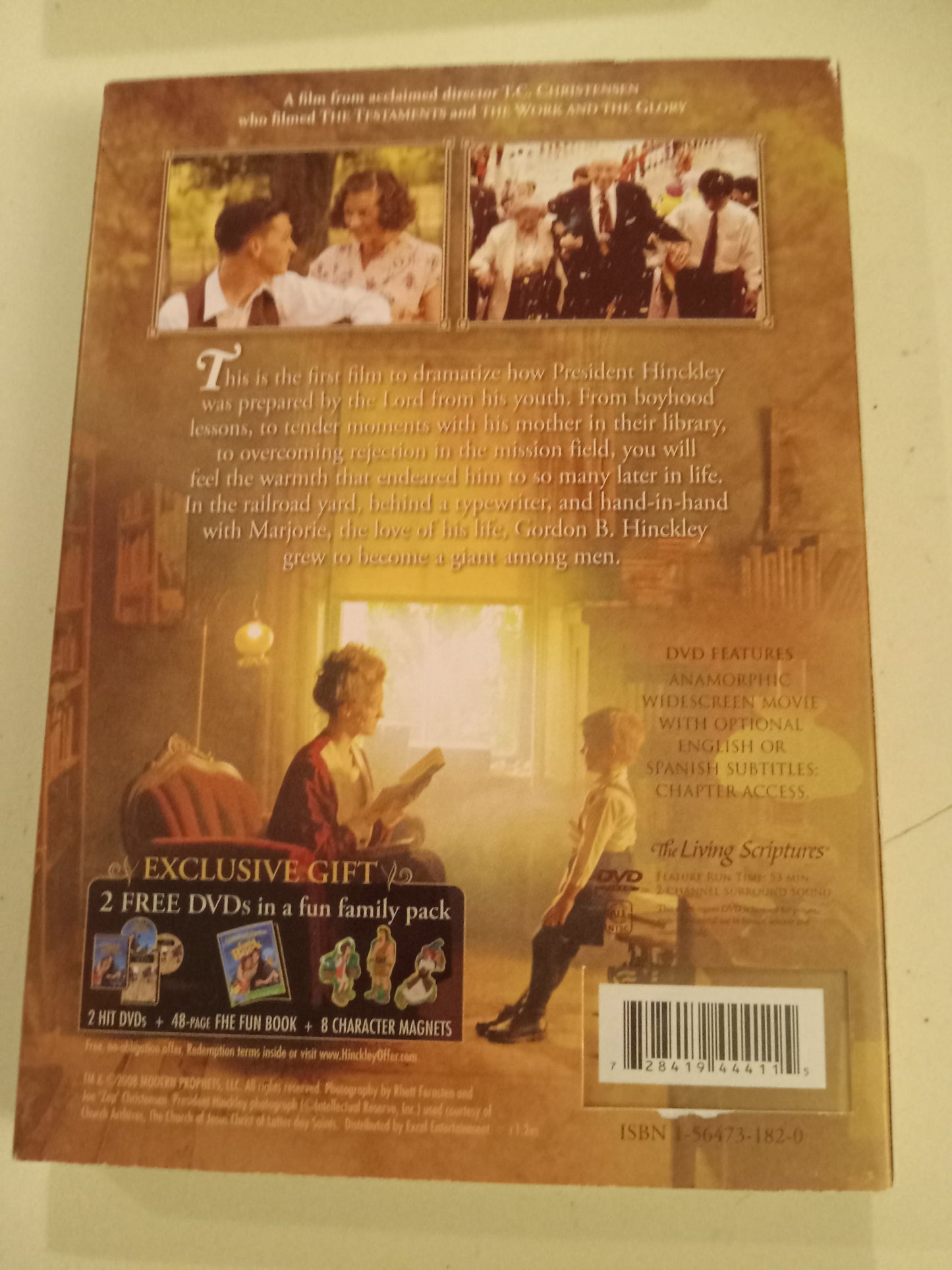 Gordon B Hinkley A Giant Among Men, DVD Movie, Widescreen, LDS Church Mormons Not Rated, NEW/USED
