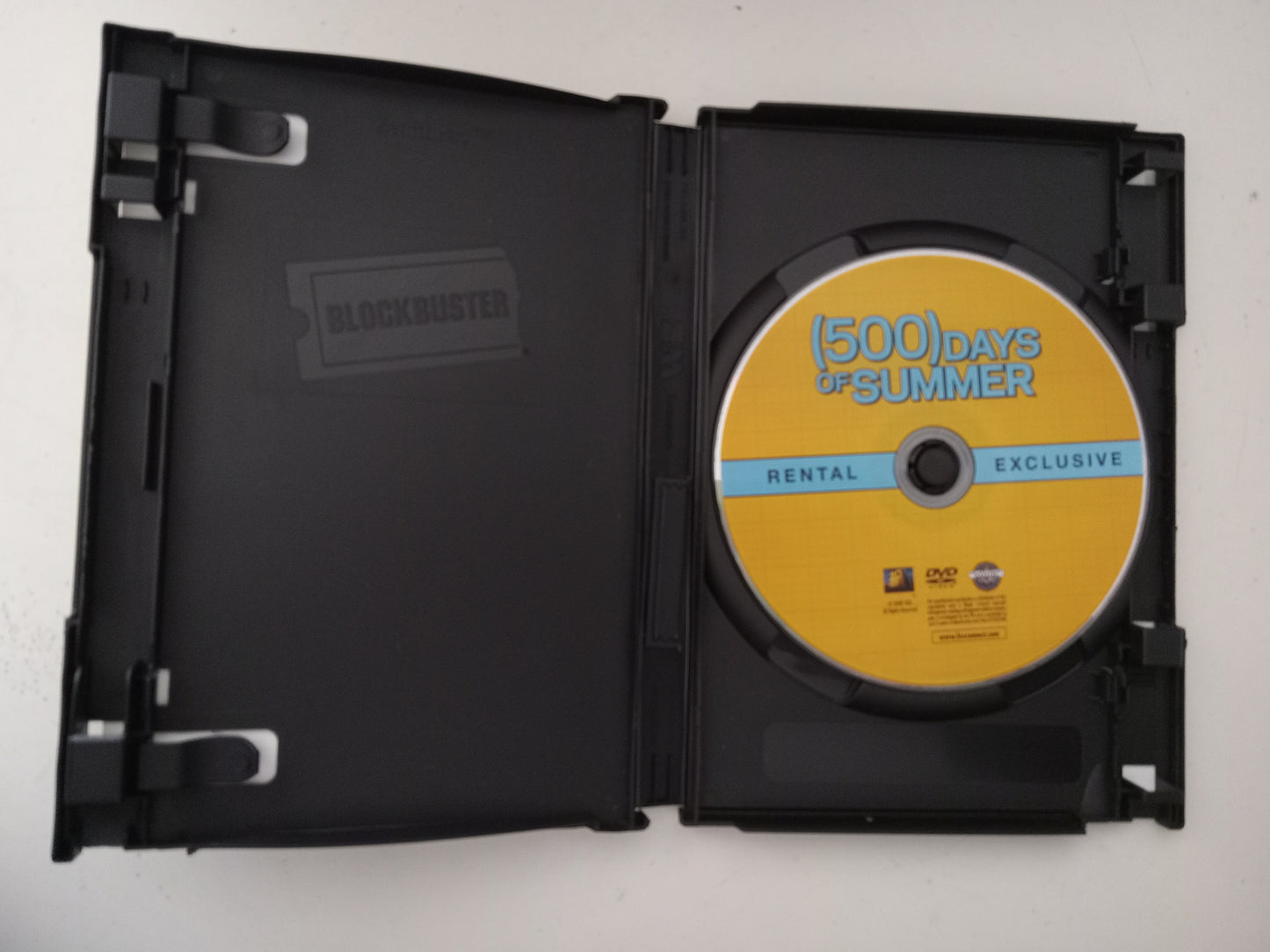 (500) Days Of Summer, DVD Movie, Zooey Deschanel Widescreen, Rated PG-13, USED