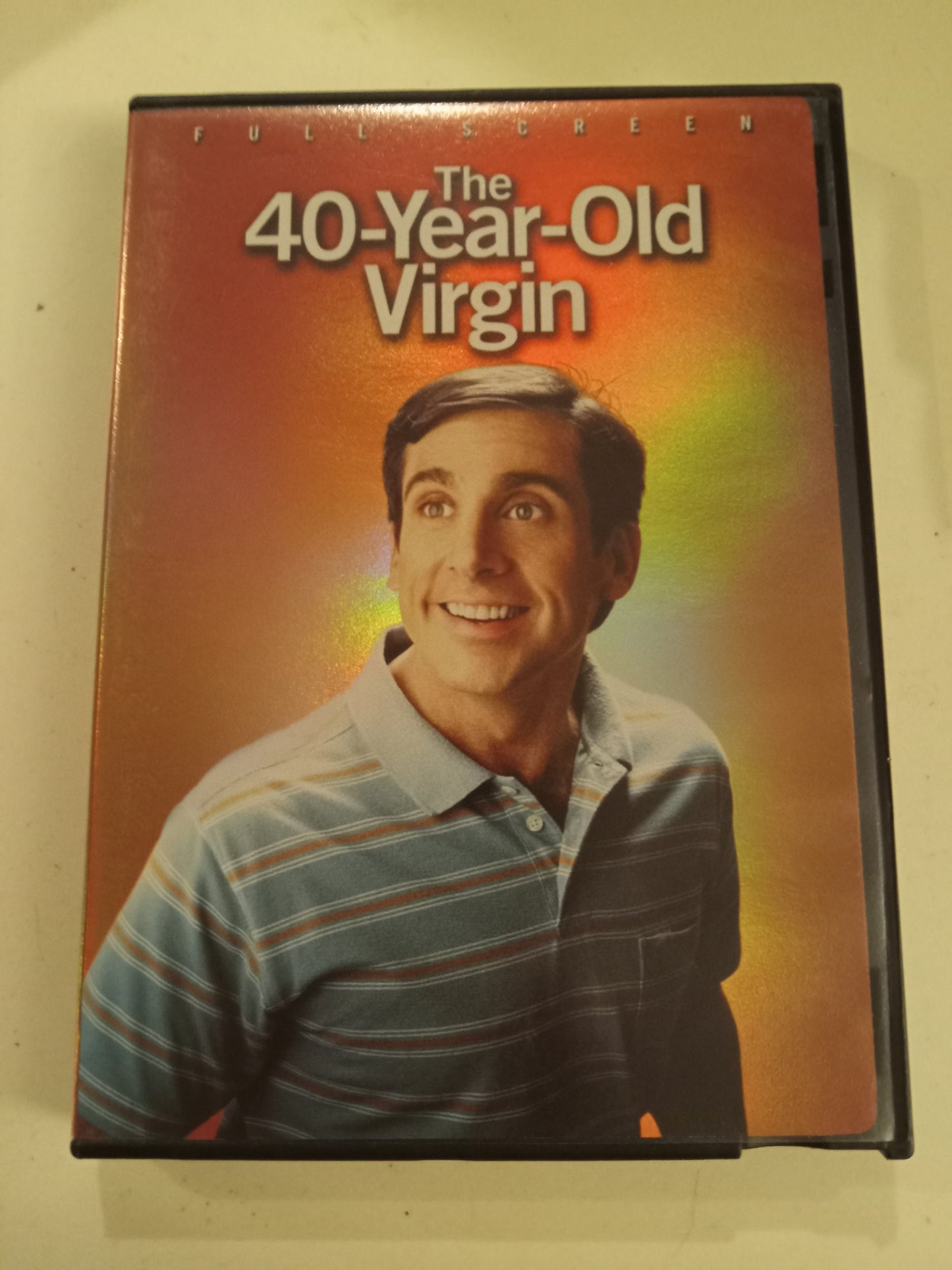 The 40-Year-Old Virgin, DVD Movie, Steve Carell Fullscreen/Widescreen, Not Rated/R, USED