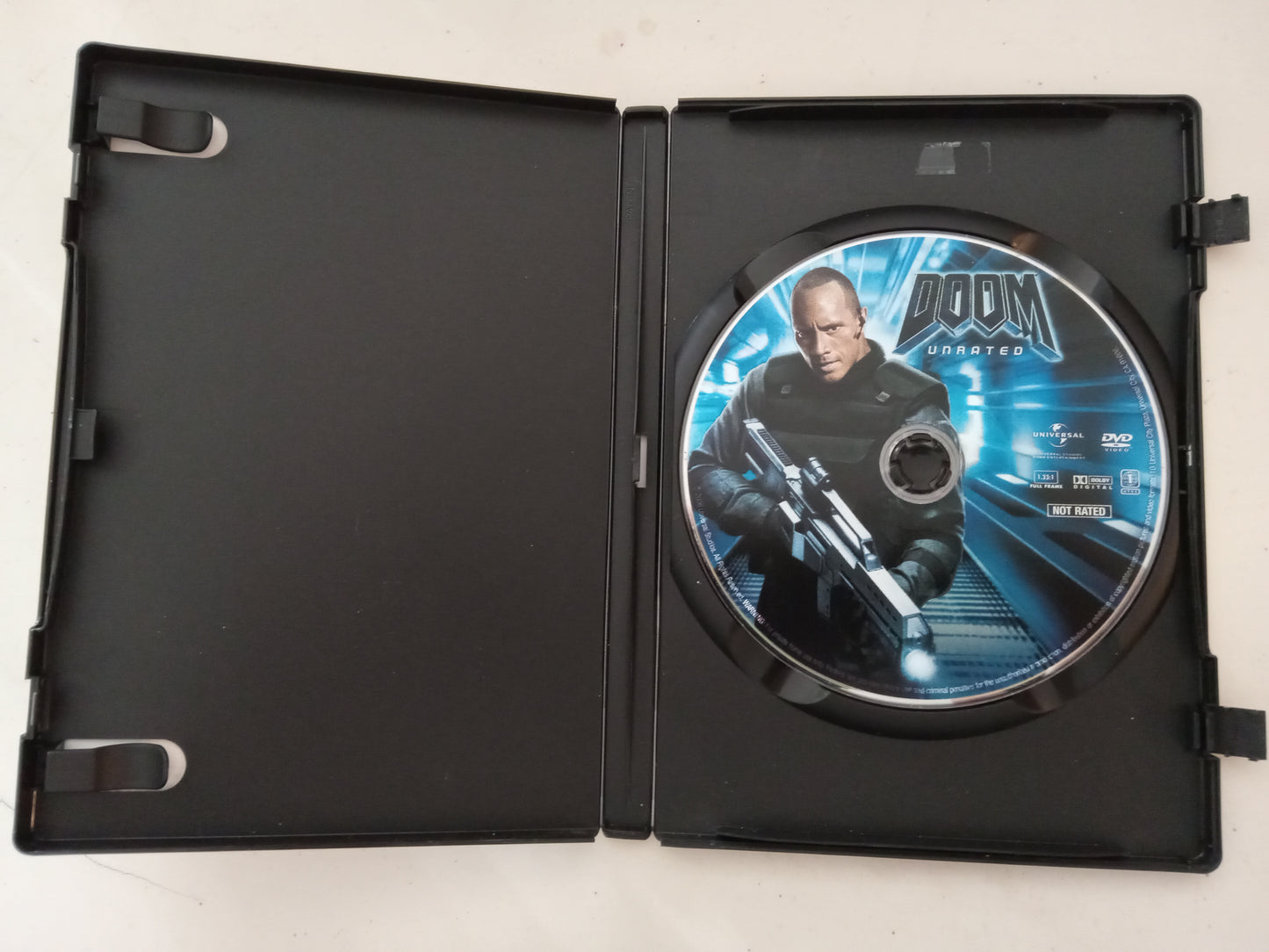 Doom, DVD Movie, Dwayne Johnson Fullscreen, Not Rated, USED