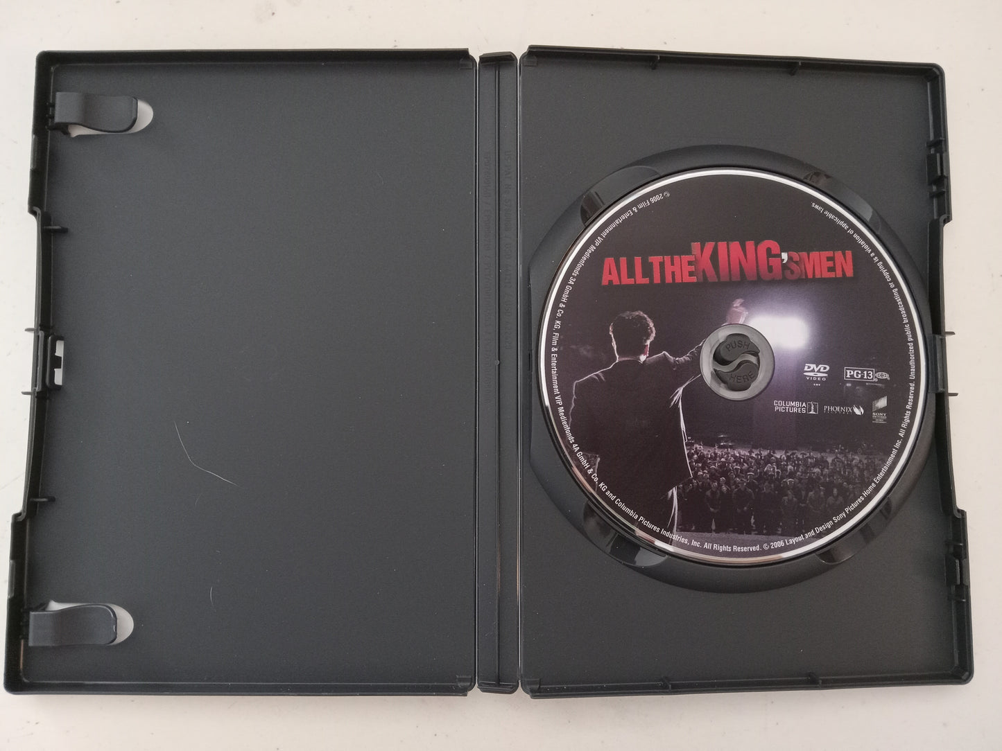 All The Kings Men, Special Ed. DVD Movie, Sean Penn Widescreen, Rated PG-13, USED