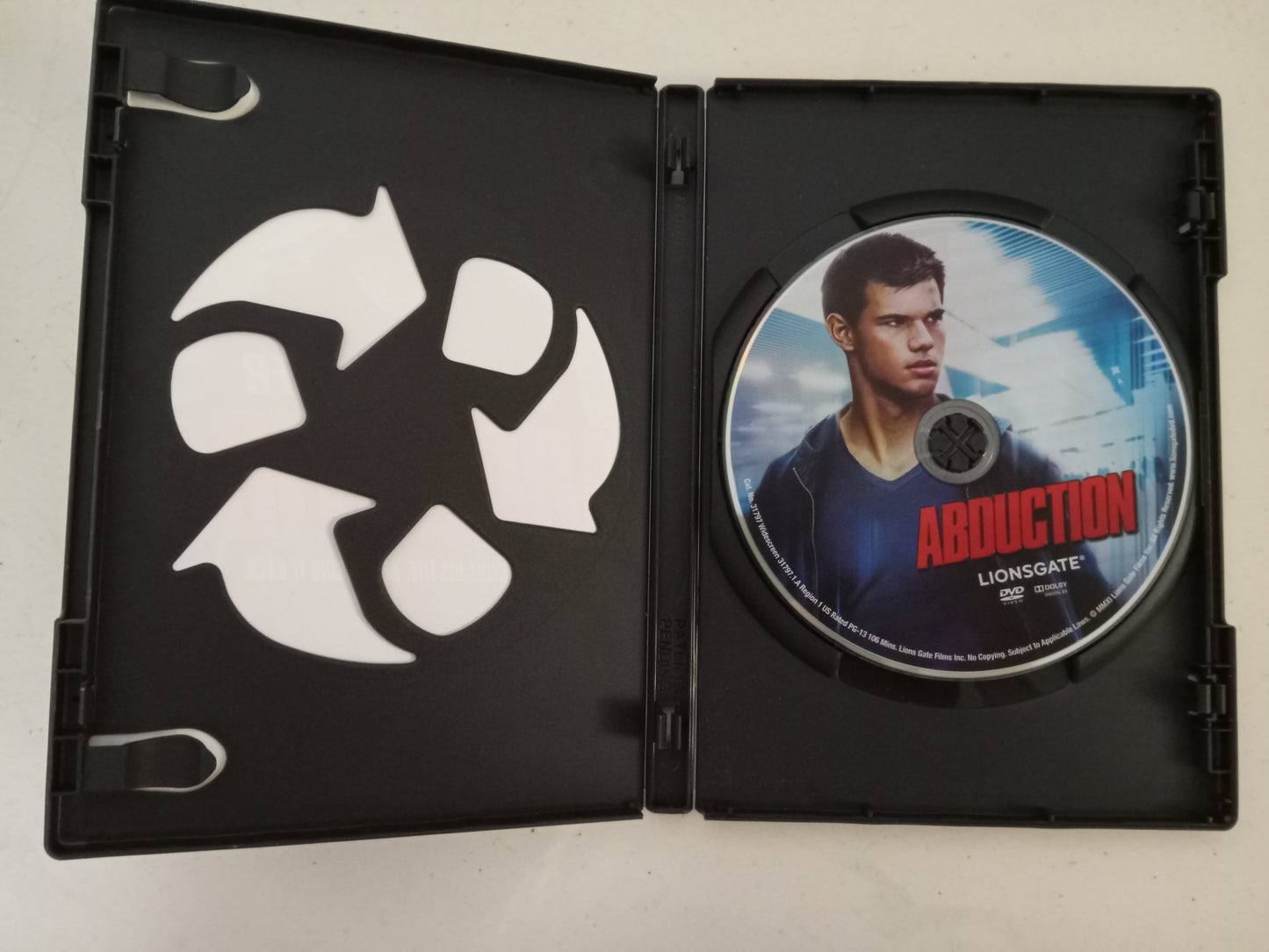 Abduction, DVD Movie, Taylor Lautner Widescreen, Rated PG-13, USED
