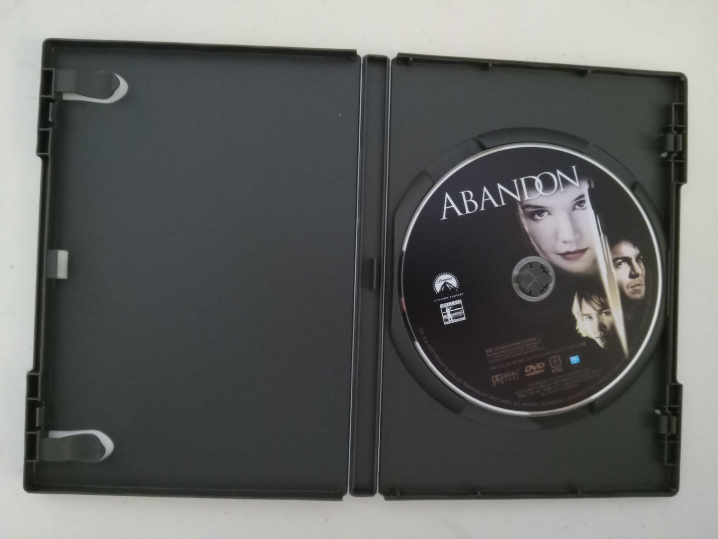 Abandon, DVD Movie, Katie Holmes Fullscreen, Rated PG-13, USED