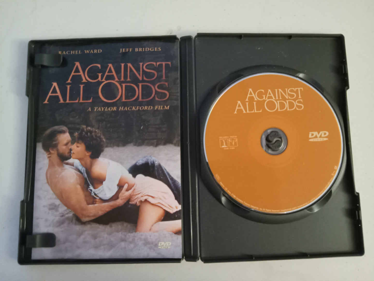 Against All Odds, DVD Movie, Jeff Bridges Widescreen, Rated PG-13, USED