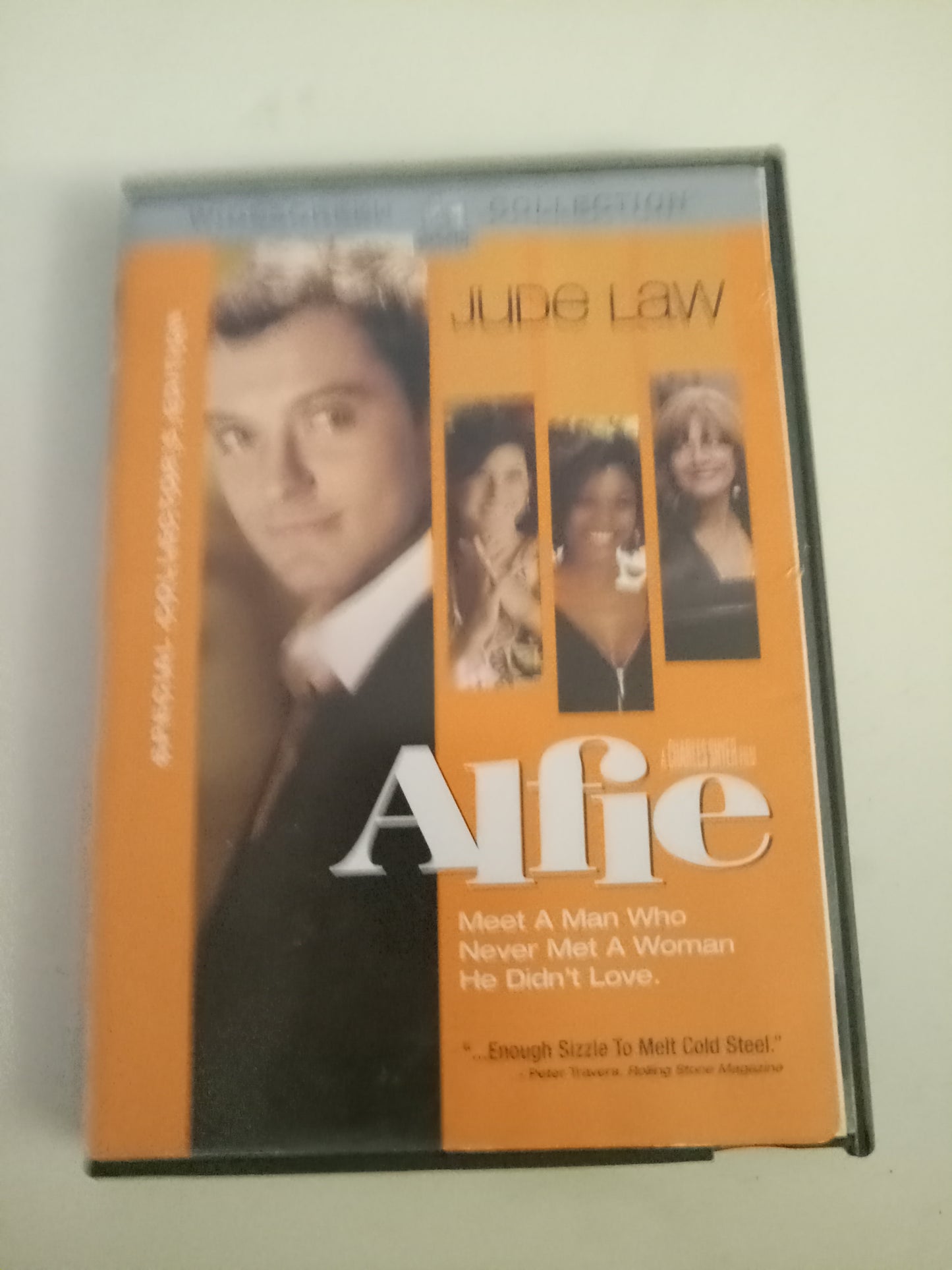 Alfie, DVD Movie, Jude Law Widescreen, Rated R, USED