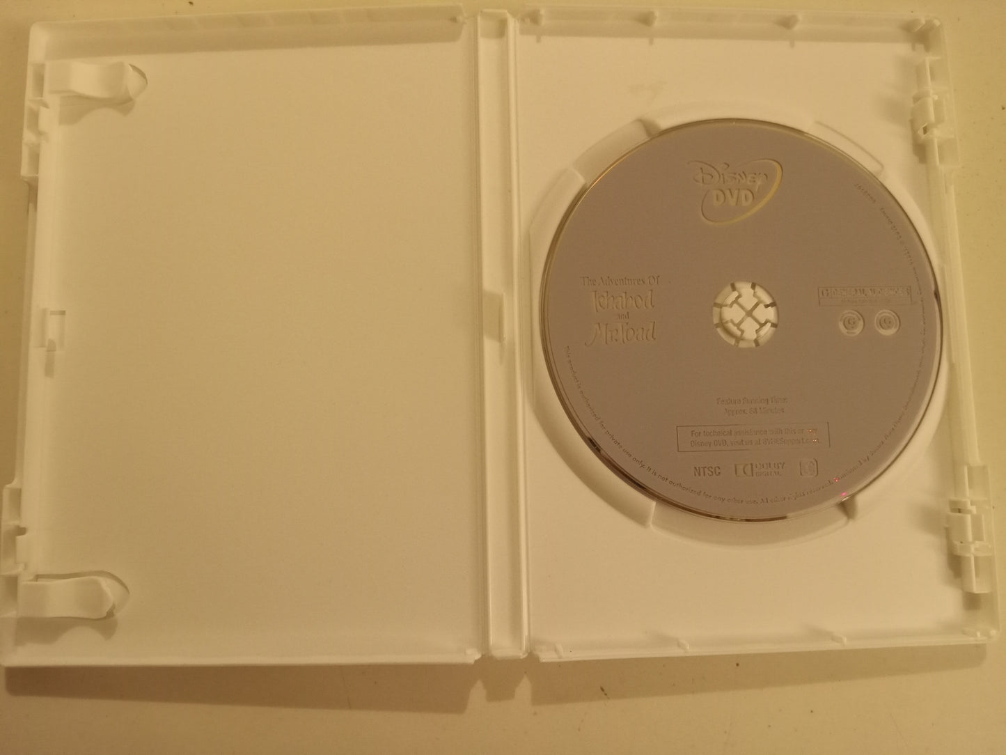 The Adventures Of Ichabod And Mr. Toad, DVD Movie, Fullscreen, Rated G, Rare NEW/USED