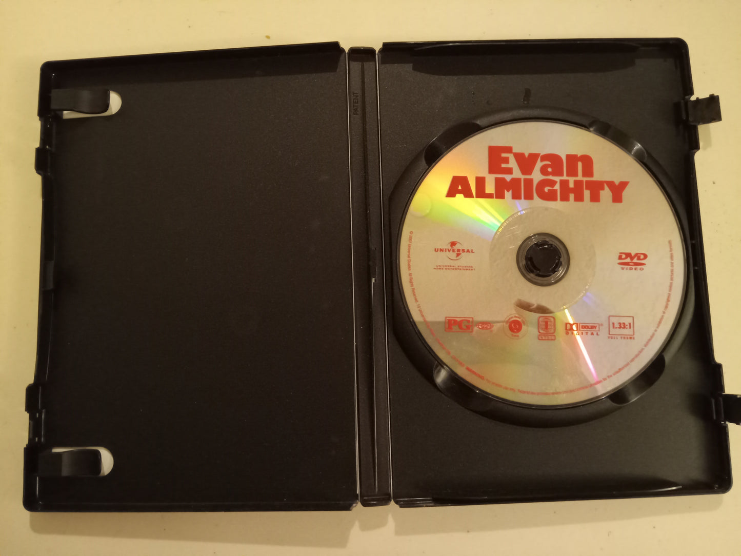 Evan Almighty, DVD Movie, Steve Carell Fullscreen/Widescreen, Rated PG, USED