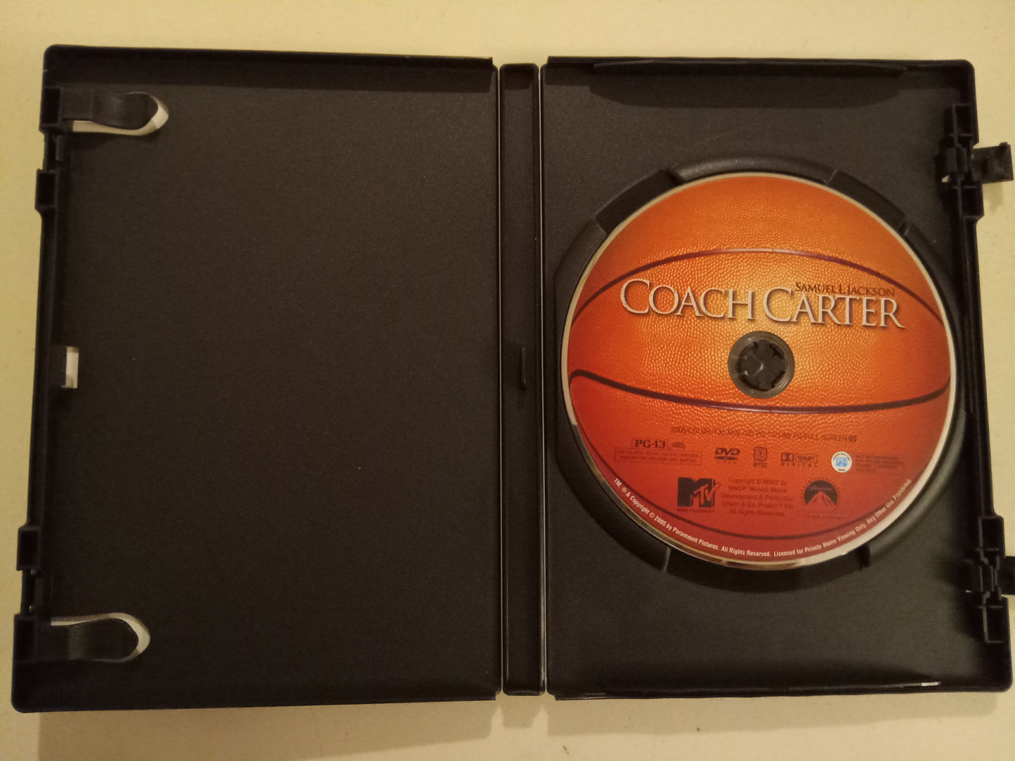 Coach Carter, DVD Movie, Fullscreen/Widescreen, Rated PG-13, USED