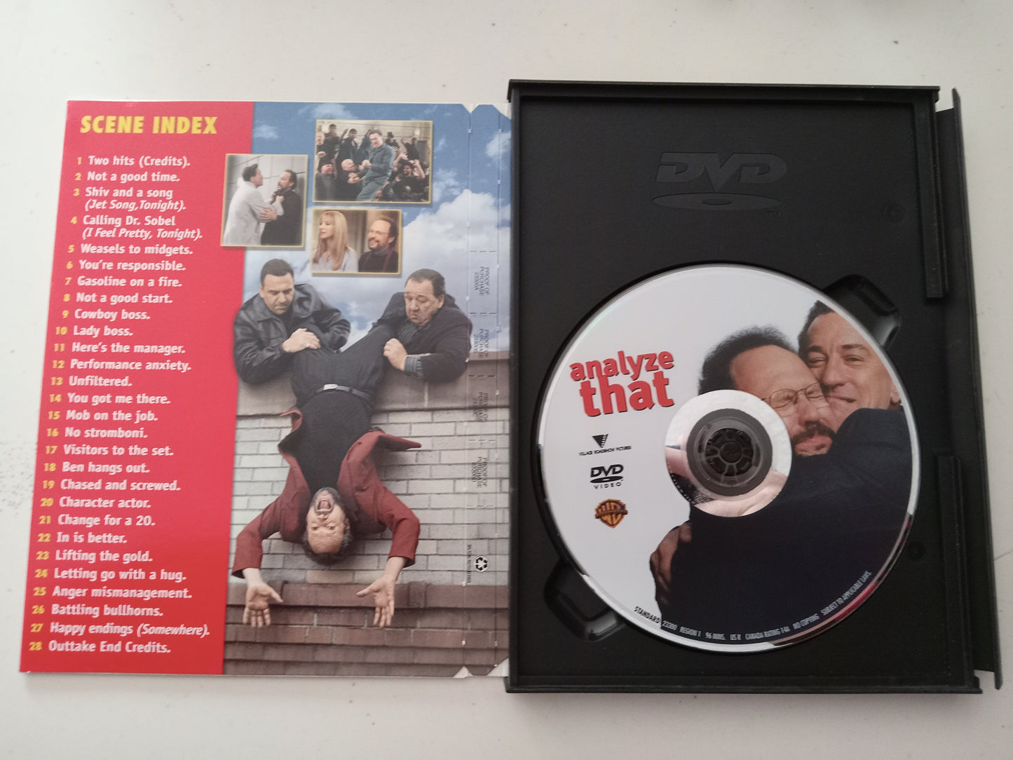 Analyze That, DVD Movie, Robert DeNiro Fullscreen, Rated R, USED