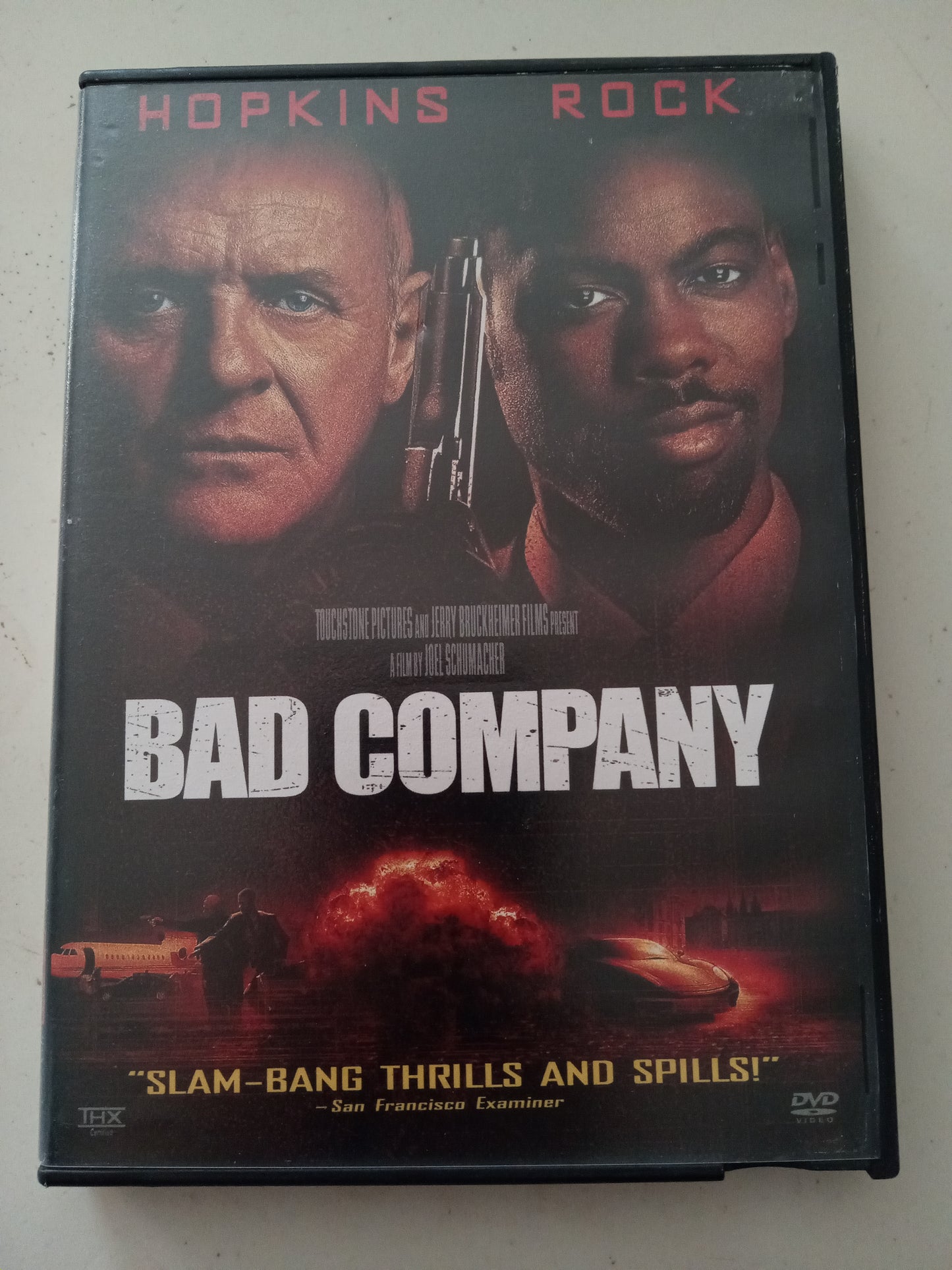 Bad Company, DVD Movie, Anthony Hopkins Widescreen, Rated PG-13, USED