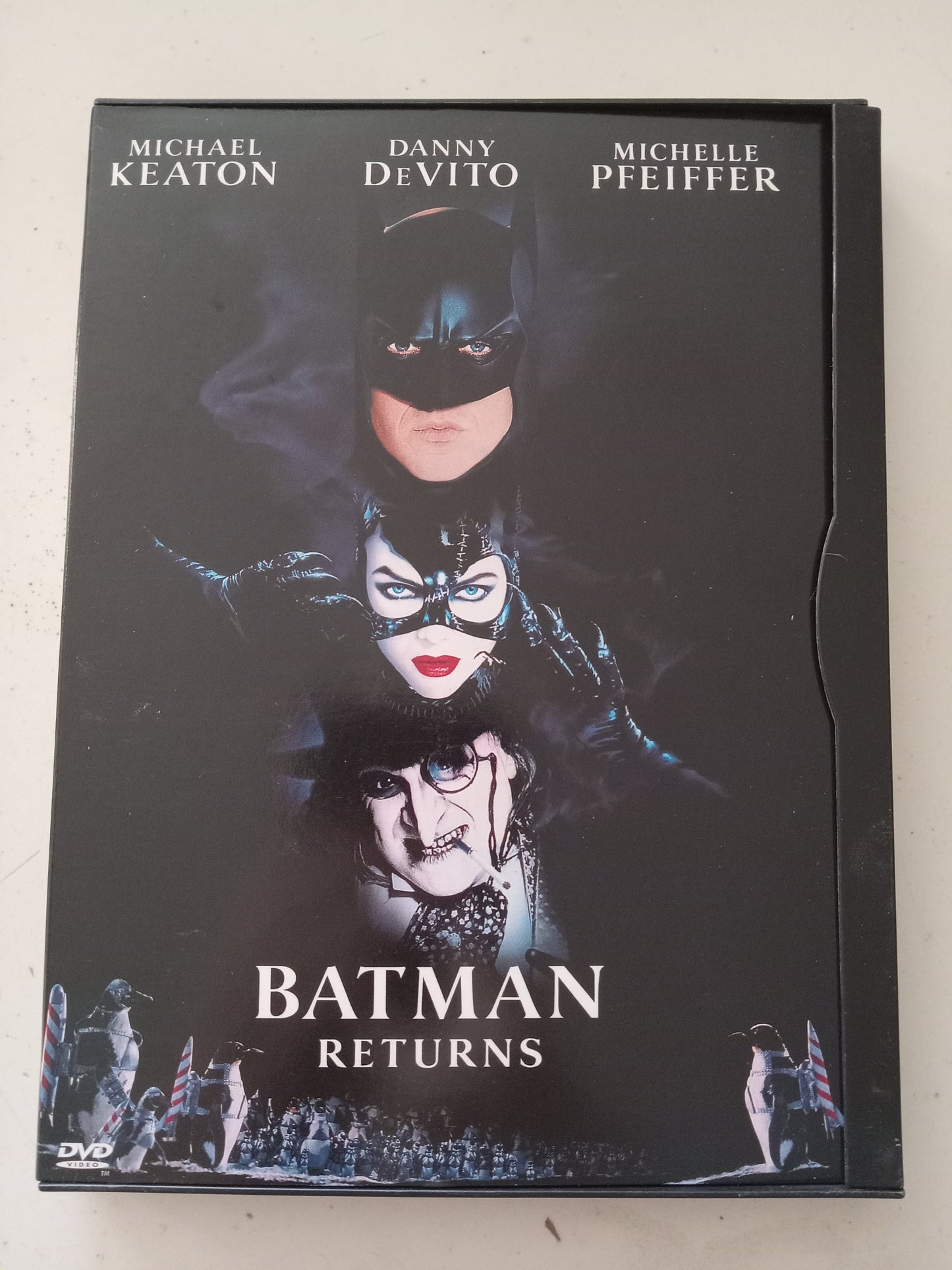 Batman Returns, DVD Movie, Michael Keaton Widescreen, Rated PG-13, USED