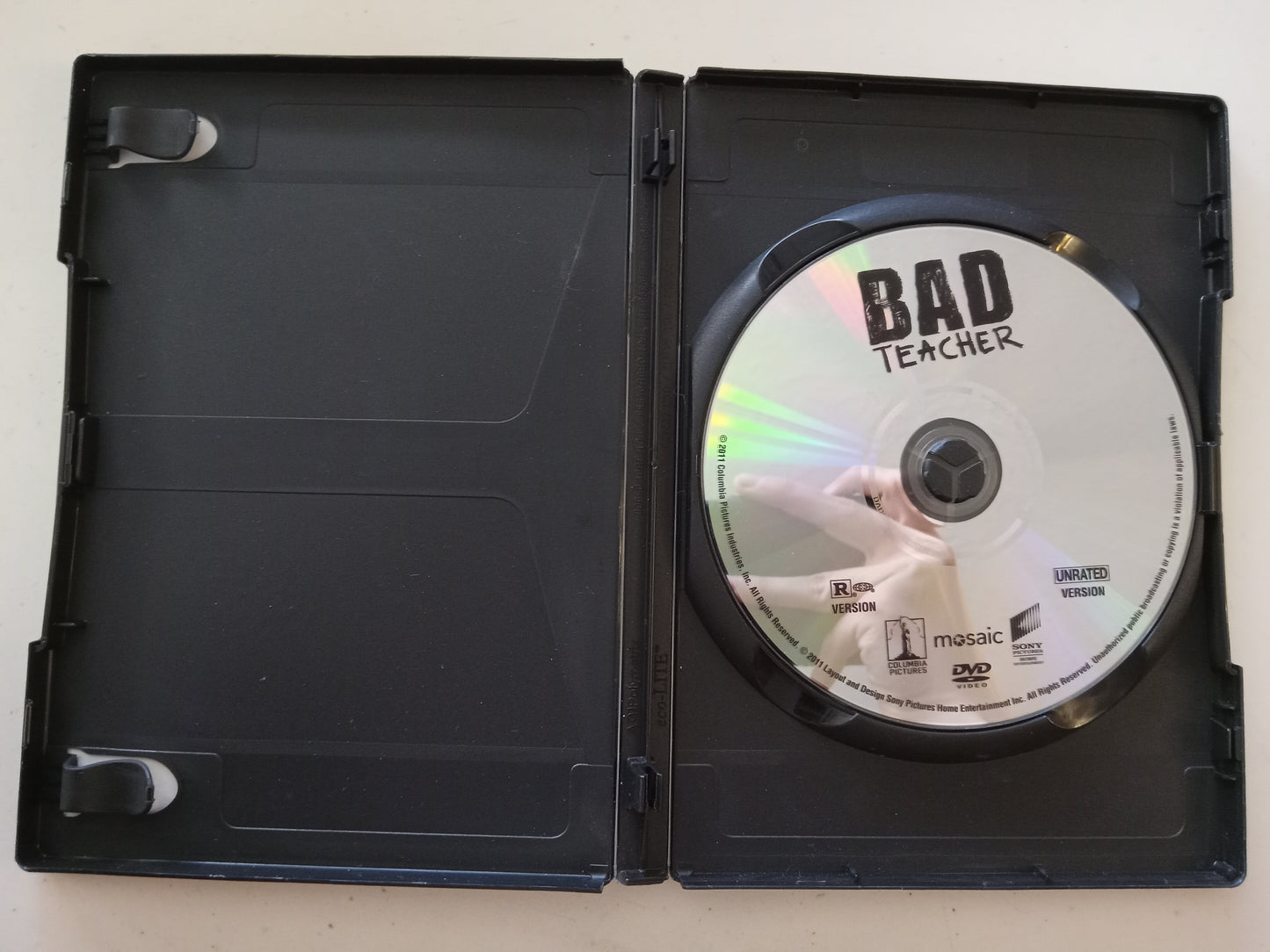 Bad Teacher, DVD Movie, Cameron Diaz Widescreen, Not-Rated, Rated R, USED