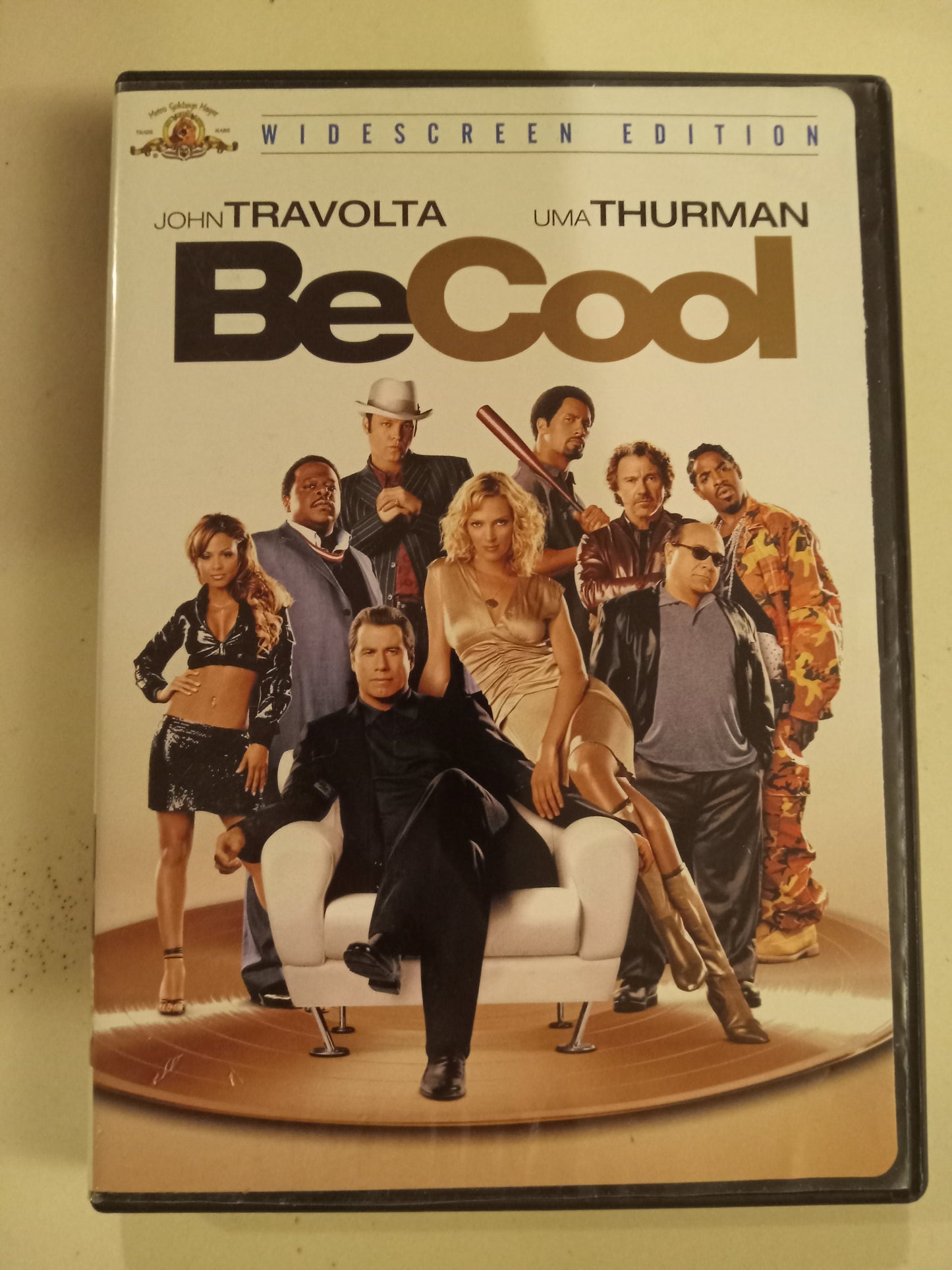 Be Cool, DVD Movie, John Travolta Widescreen, Rated PG-13, USED