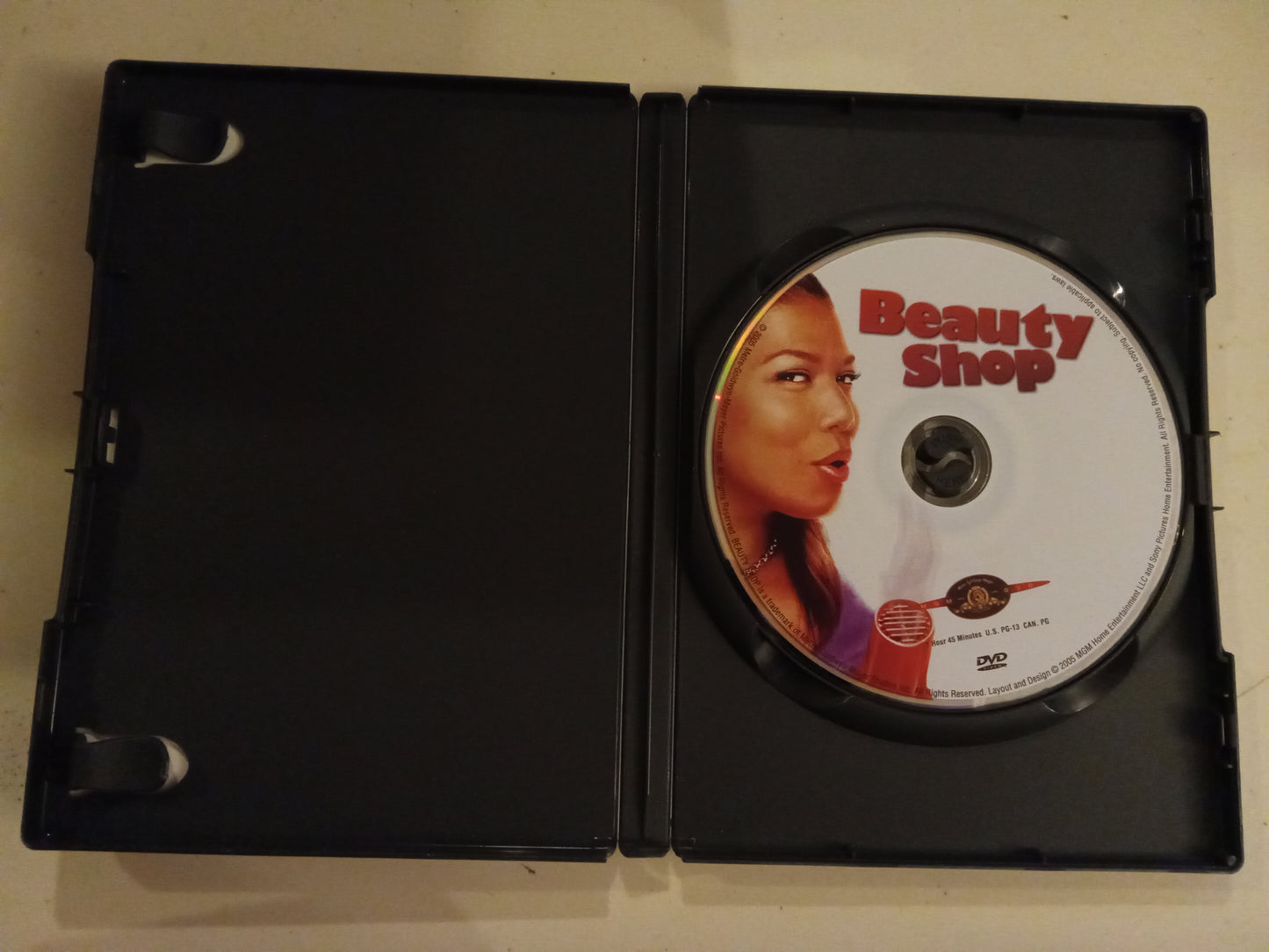 Beauty Shop, DVD Movie, Queen Latifah Fullscreen, Widescreen, Rated PG-13, USED