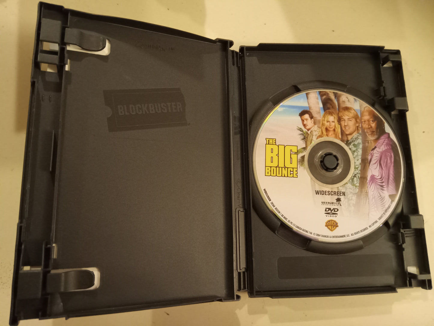 The Big Bounce, DVD Movie, Owen Wilson Widescreen, Rated PG-13, USED