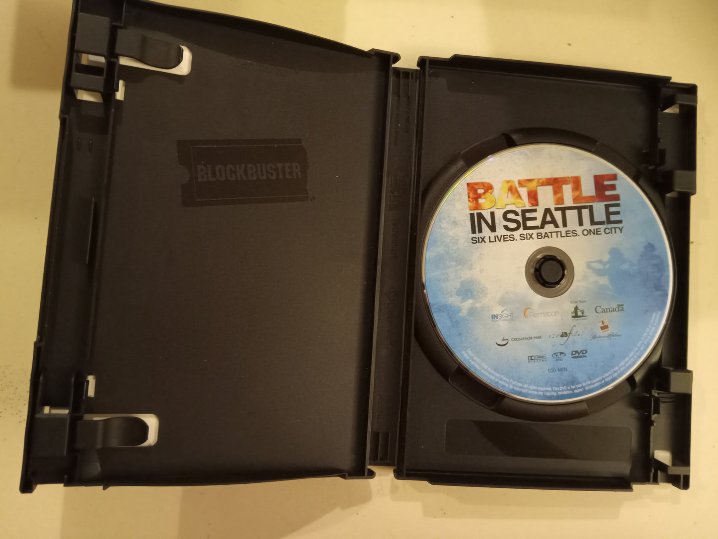 Battle In Seattle, DVD Movie, Woody Harrelson Widescreen, Rated R, USED