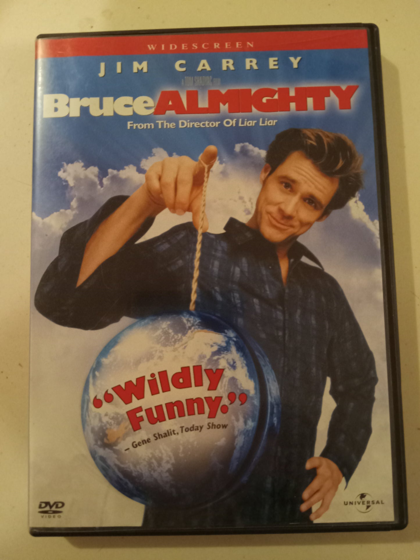 Bruce Almighty, DVD Movie, Jim Carrey Widescreen, Rated PG-13, USED