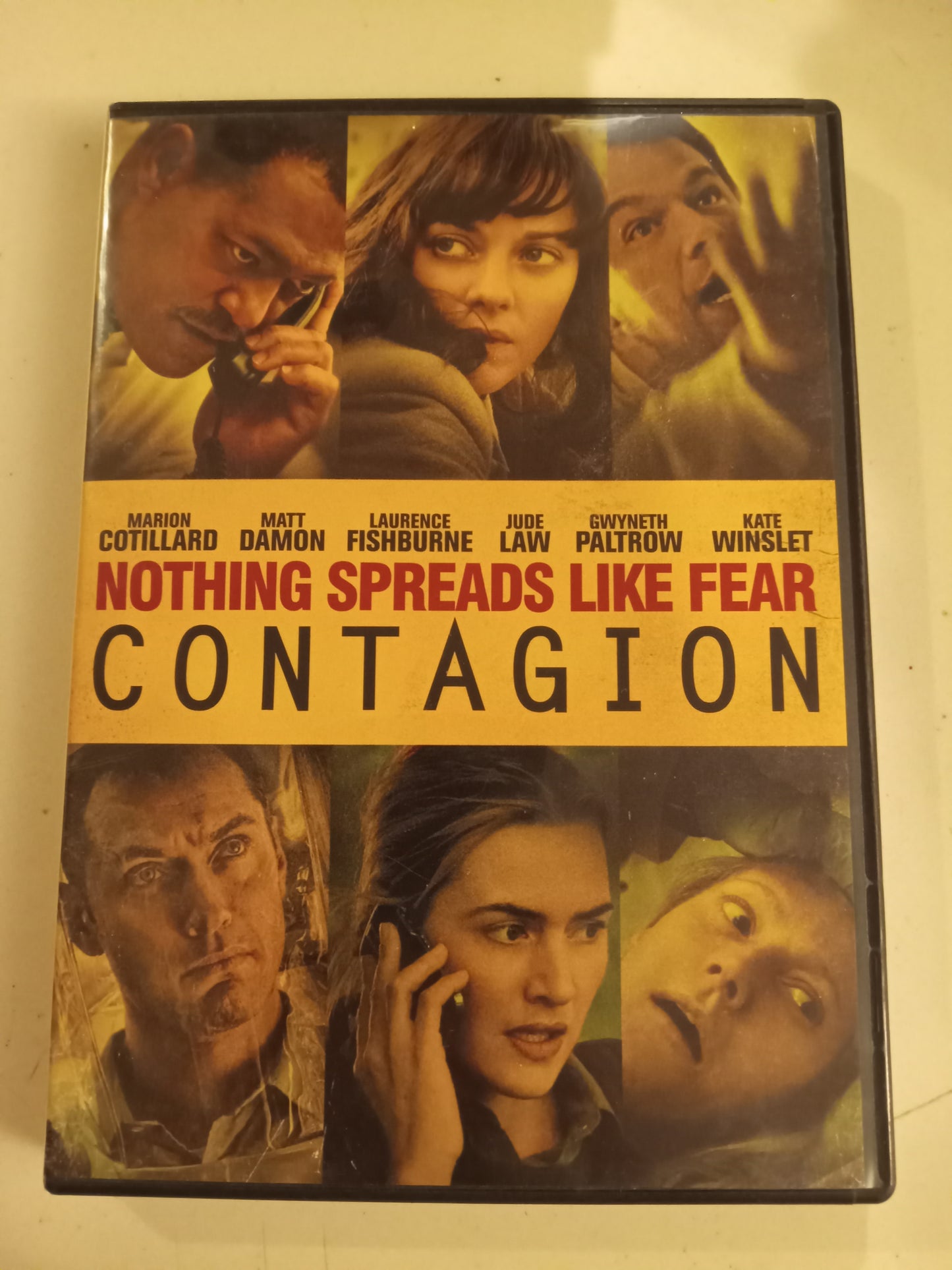 Contagion, DVD Movie, Matt Damon Widescreen, Rated PG-13, USED