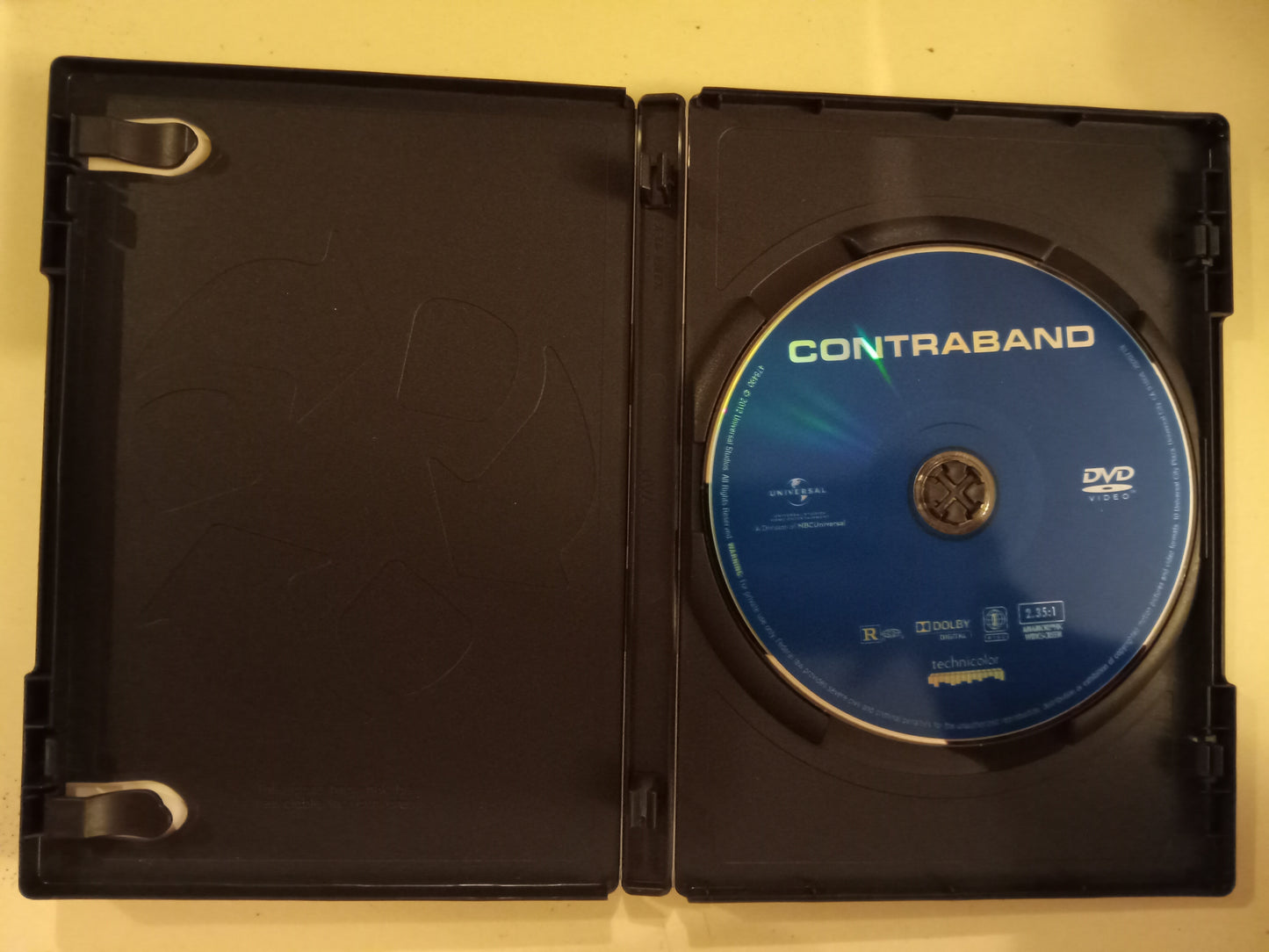 Contraband, DVD Movie, Mark Wahlberg Widescreen, Rated R, USED
