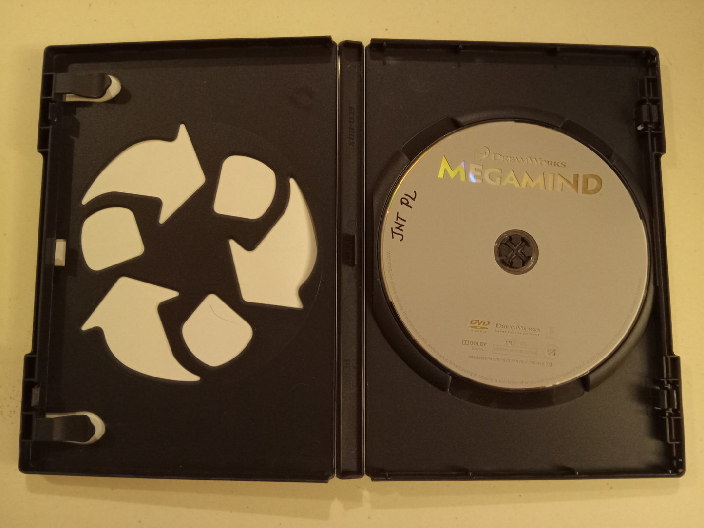Megamind, Dreamworks Animation DVD Movie, Brad Pitt Widescreen, Rated PG, USED