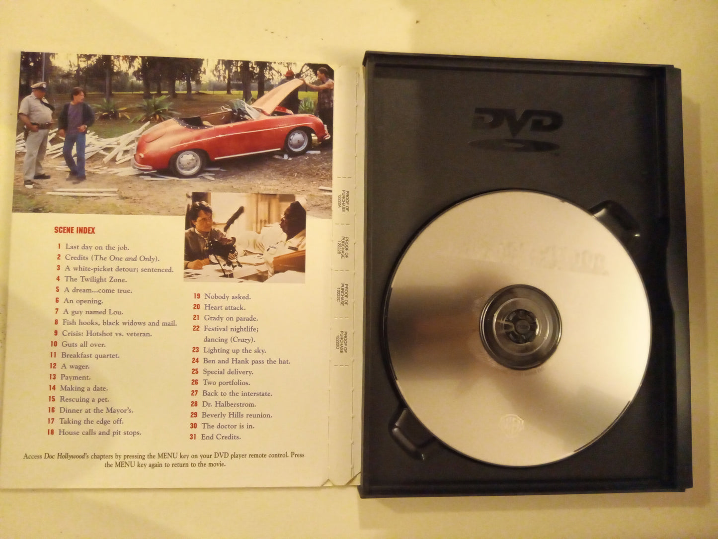 Doc Hollywood, DVD Movie, Michael J. Fox Widescreen, Rated PG-13, USED