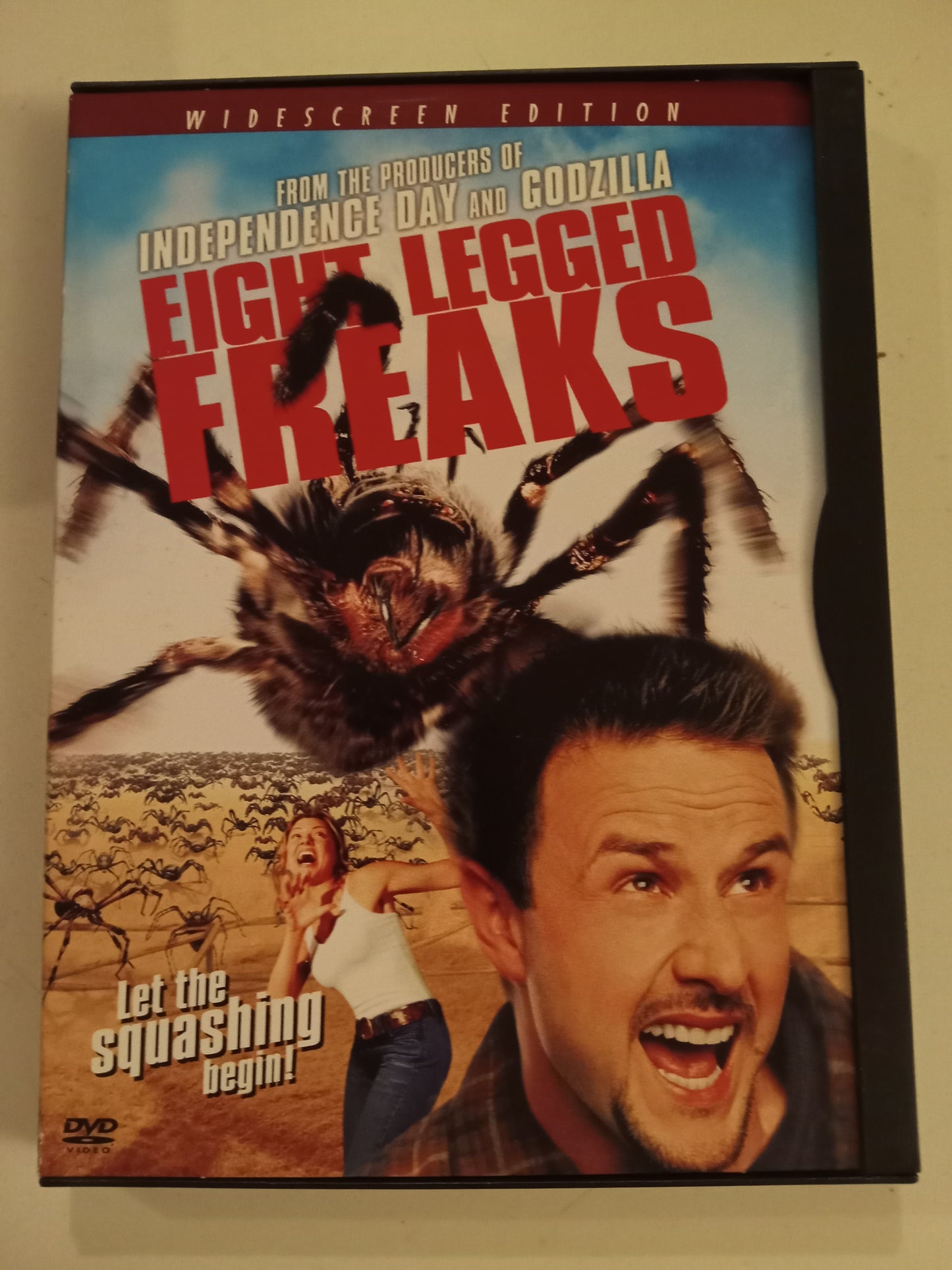 Eight Legged Freaks, DVD Movie, David Arquette Widescreen, Rated PG-13, NEW/USED