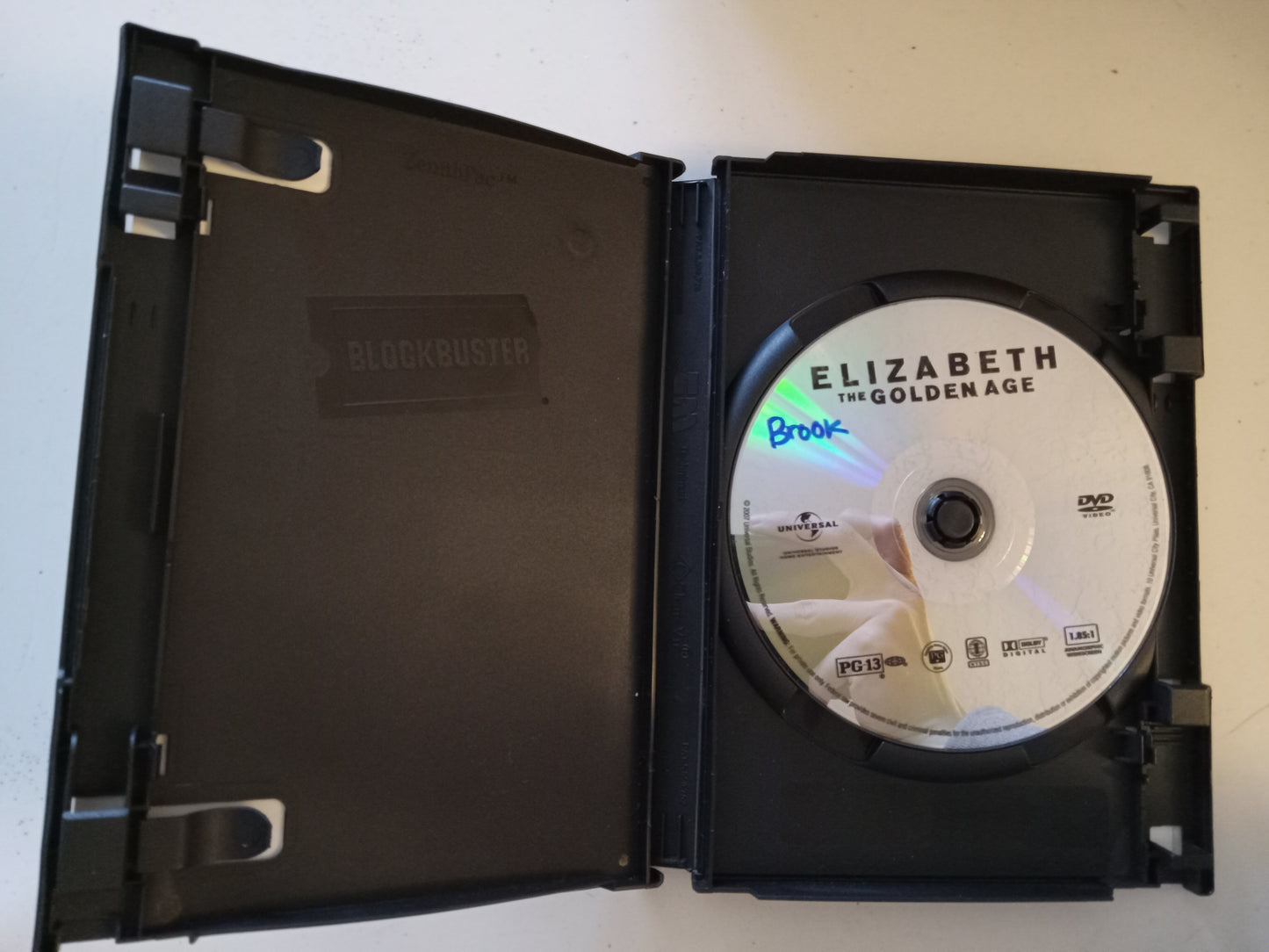 Elizabeth The Golden Age, DVD Movie, Cate Blanchett Widescreen, Rated PG-13, USED