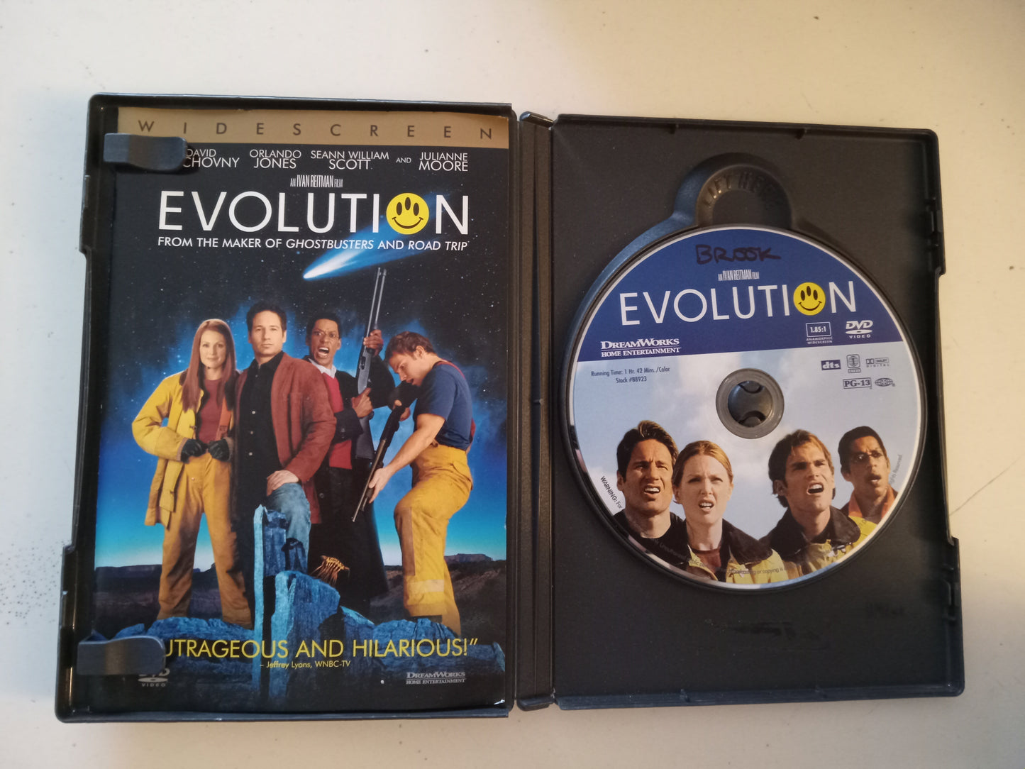 Evolution, DVD Movie, David Duchovny Widescreen, Rated PG-13, USED