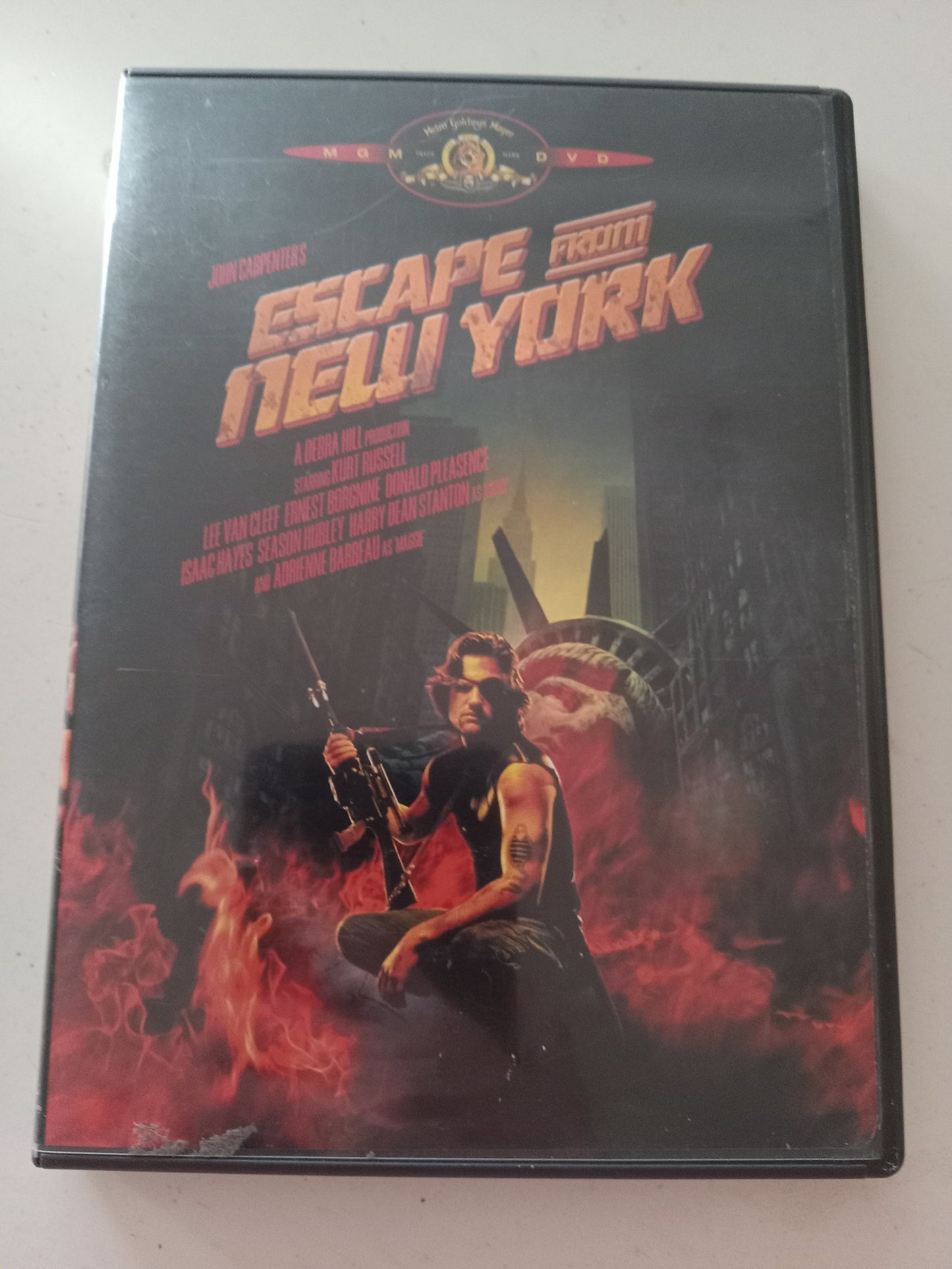 Escape From New York, DVD Movie, Kurt Russell Widescreen, Rated R, USED
