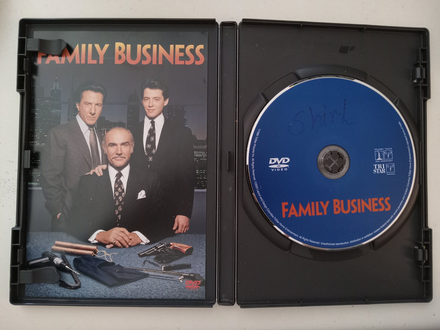 Family Business, DVD Movie, Sean Connery Widescreen, Rated R, USED