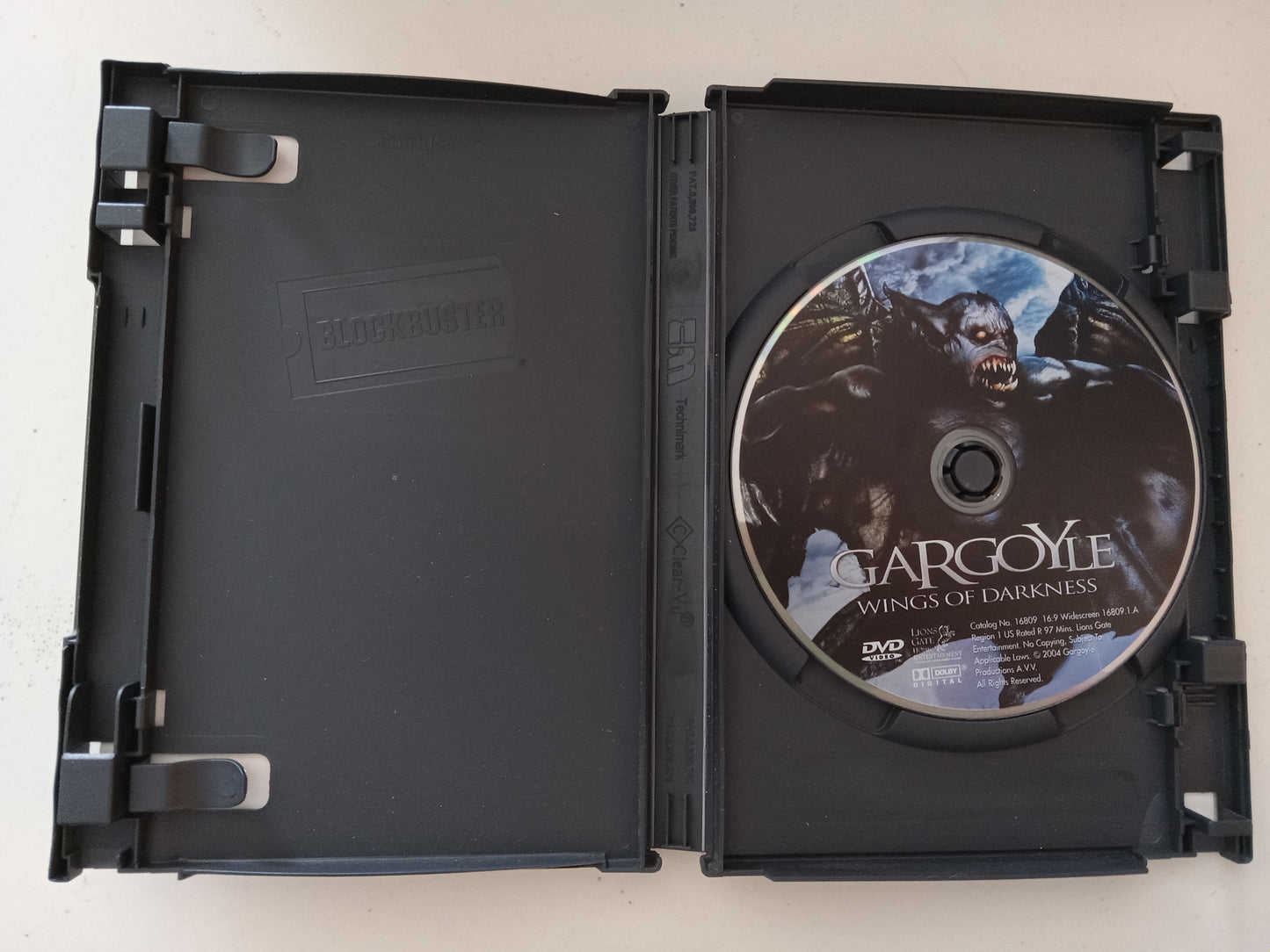 Gargoyle Wings Of Darkness, DVD Movie, Michael Pare Widescreen, Rated R, USED