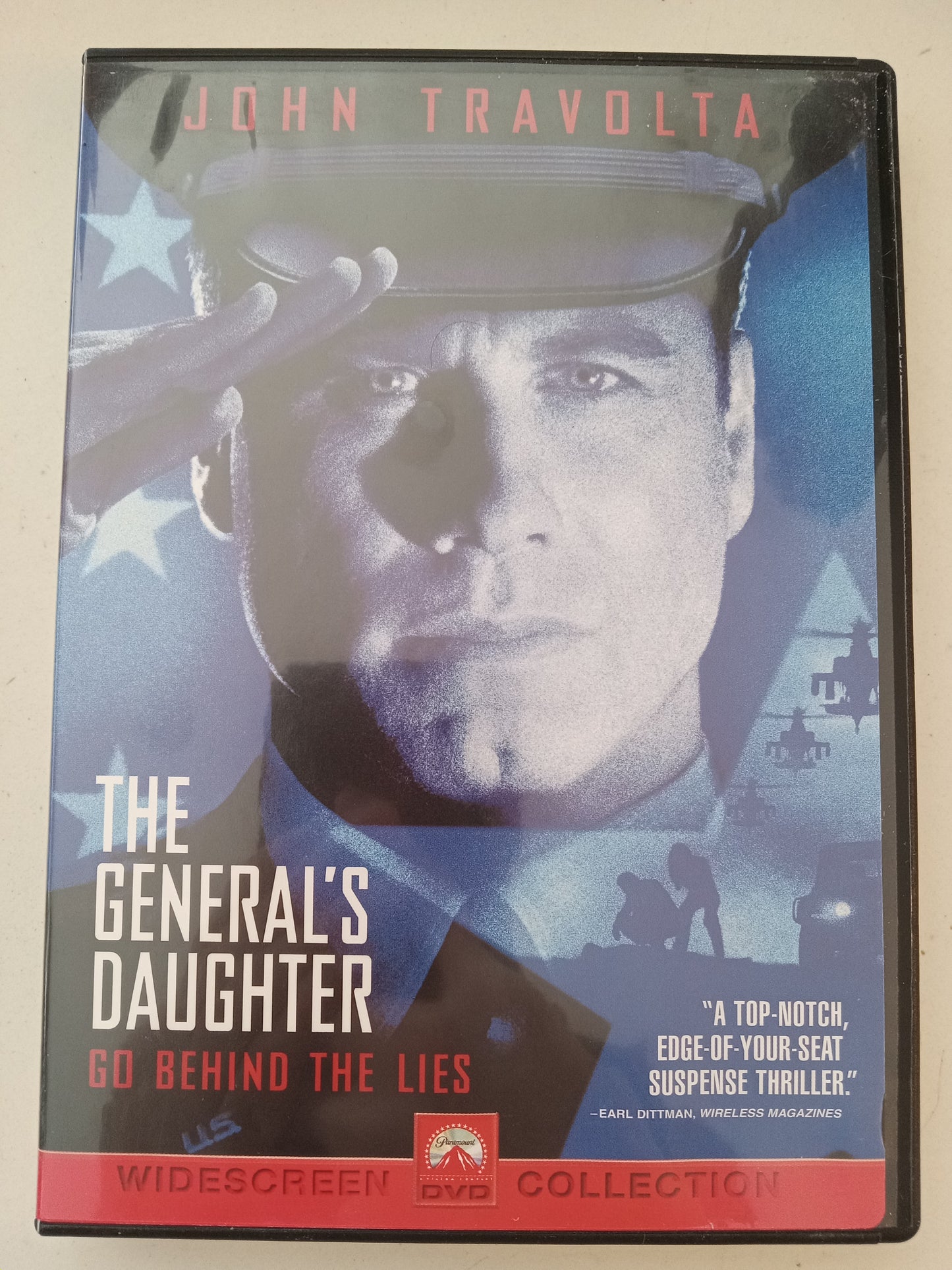 The General's Daughter, DVD Movie, John Travolta Widescreen, Rated R, USED